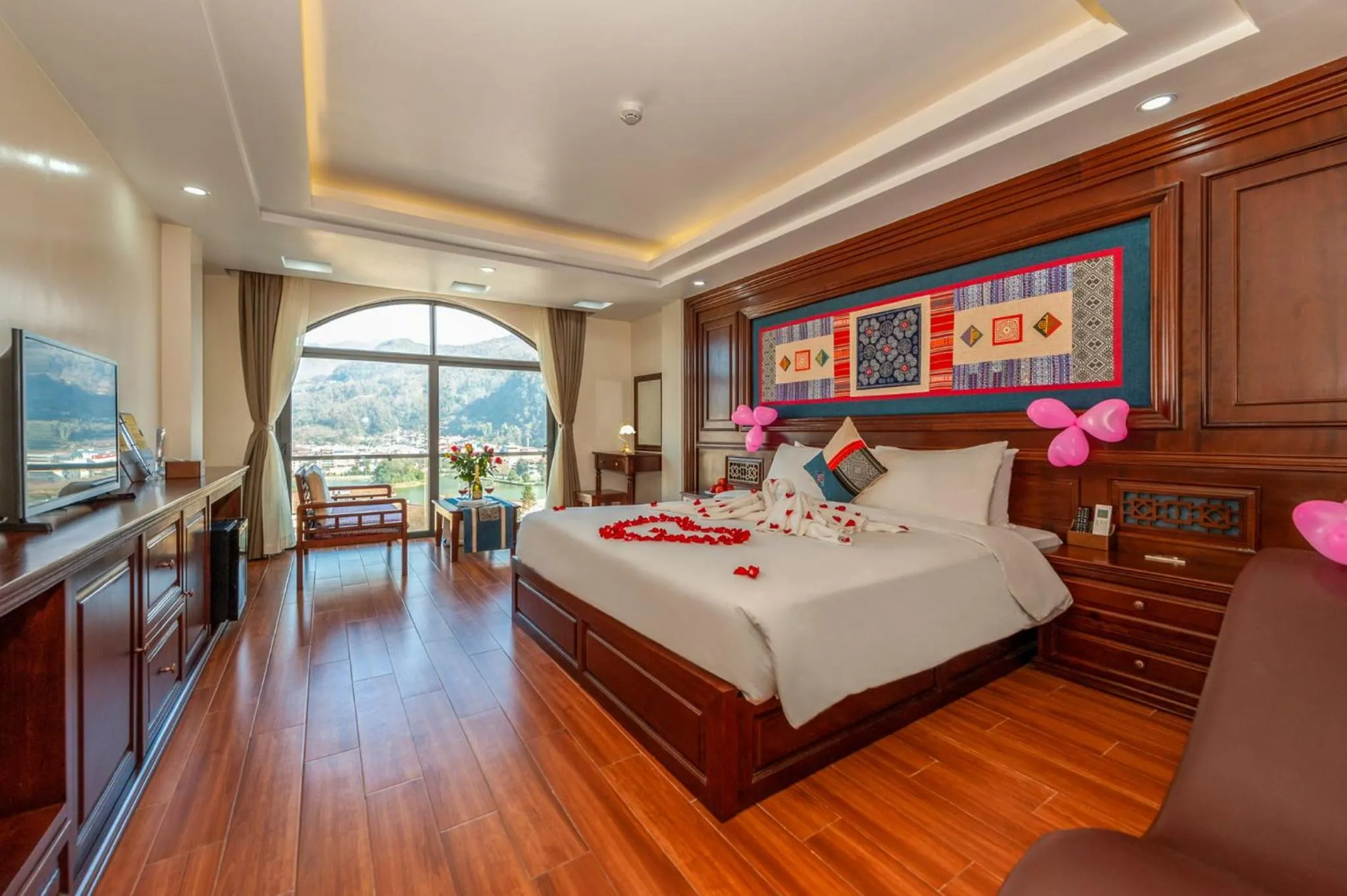 Bed in Sapa Passion Hotel & Spa