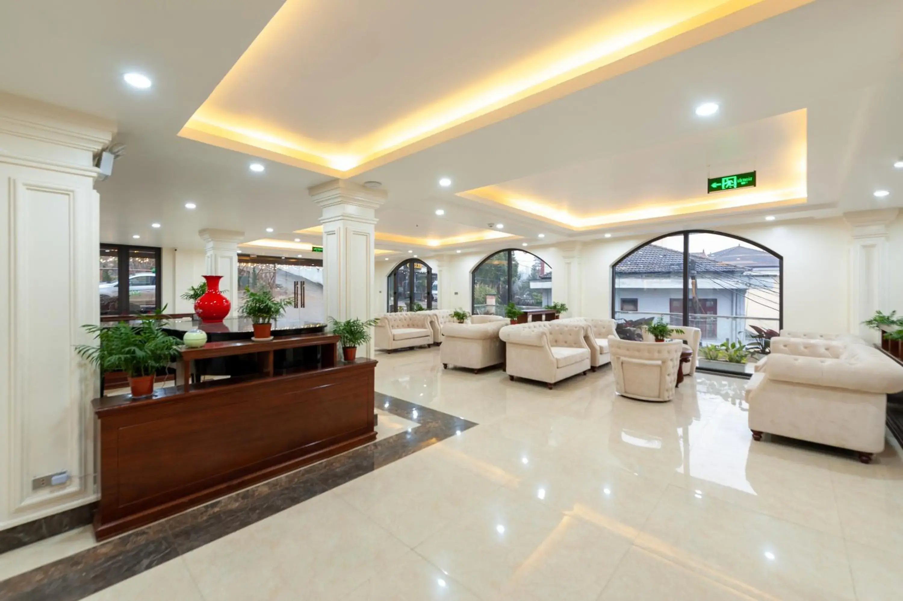 Lobby or reception in Sapa Passion Hotel & Spa Lobby or reception in Sapa Passion Hotel & Spa