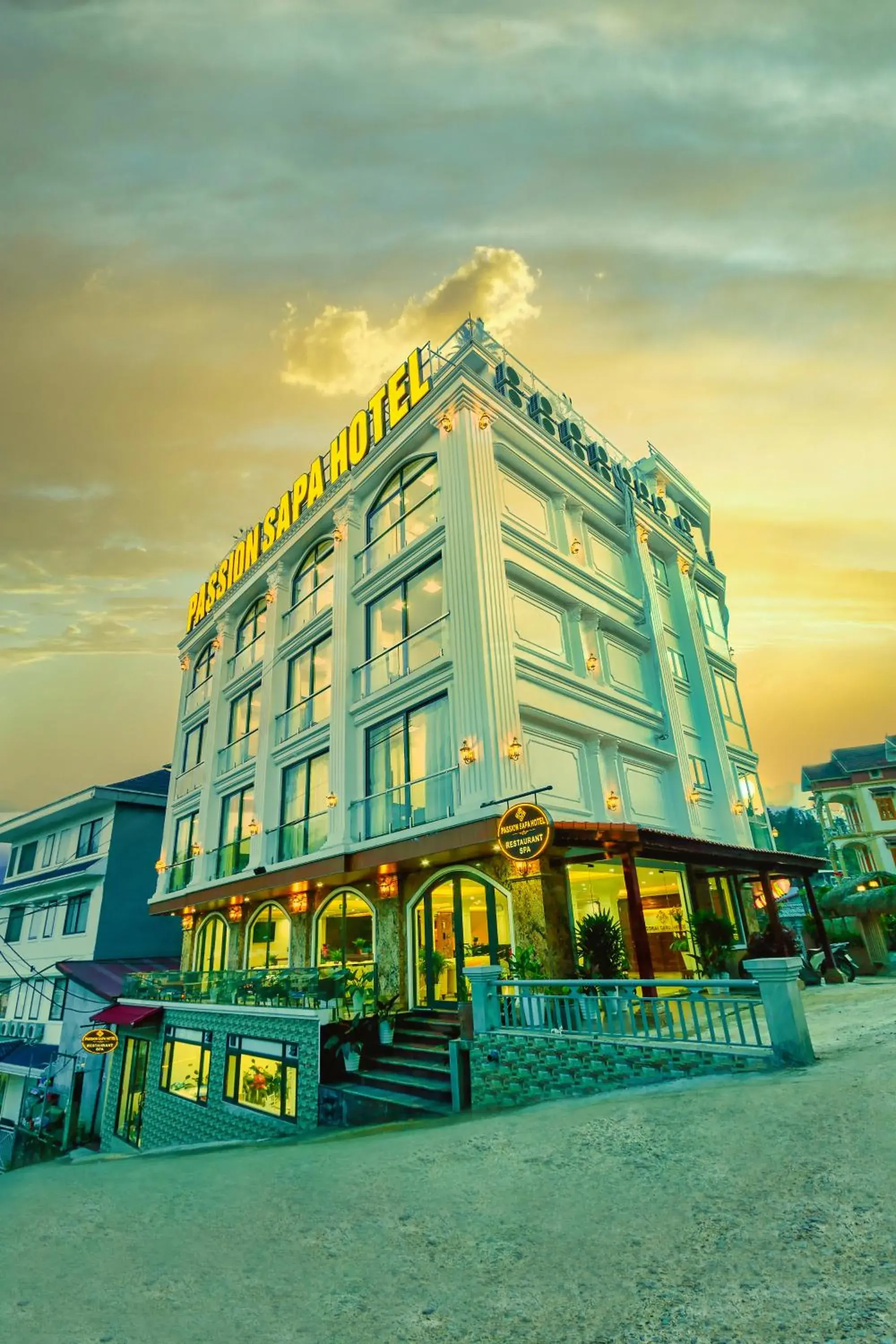 Property building in Sapa Passion Hotel & Spa Property building in Sapa Passion Hotel & Spa
