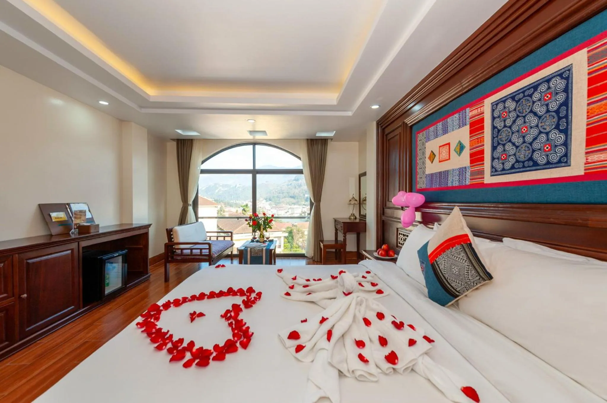Bed in Sapa Passion Hotel & Spa
