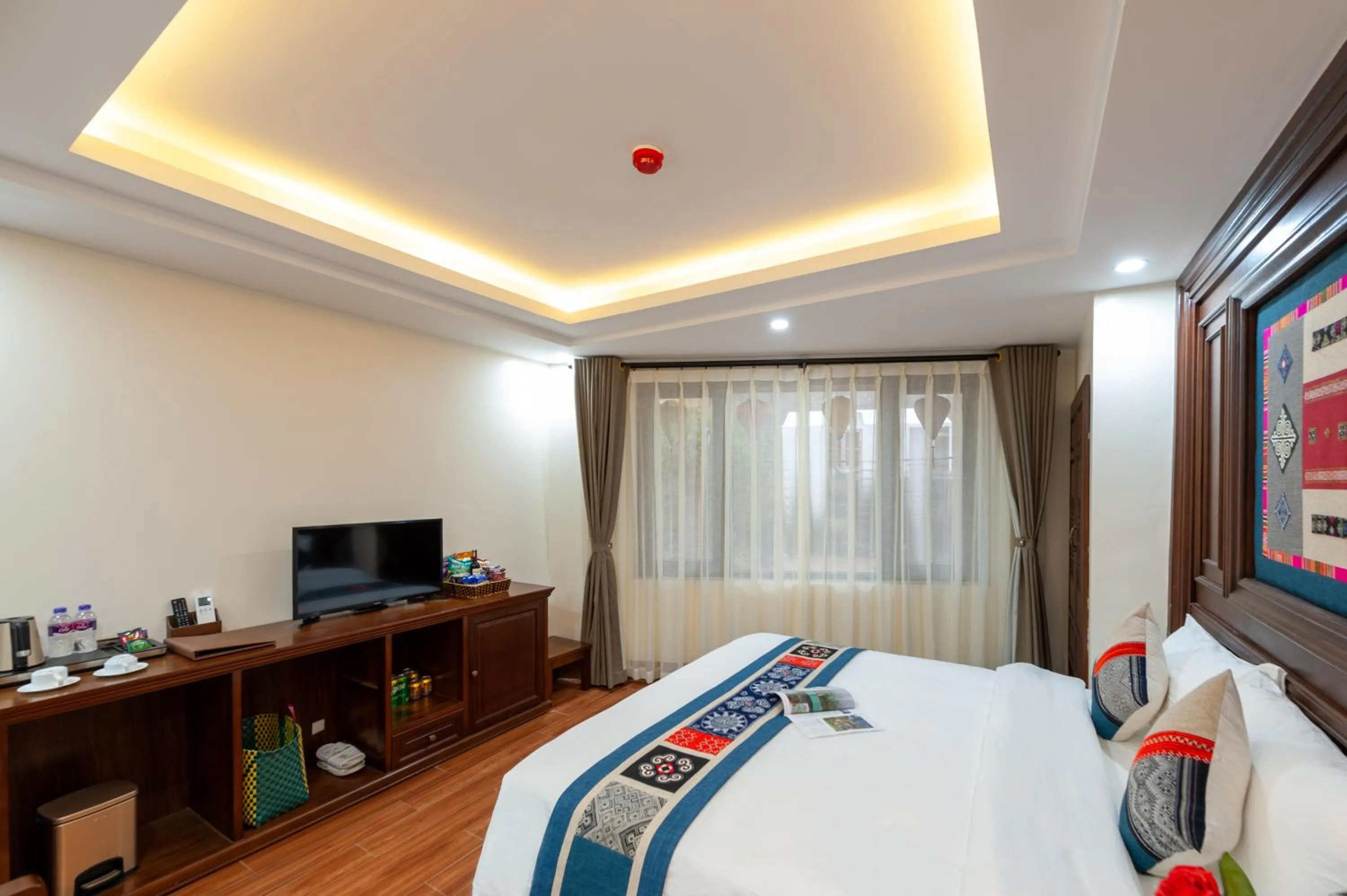 Bed in Sapa Passion Hotel & Spa