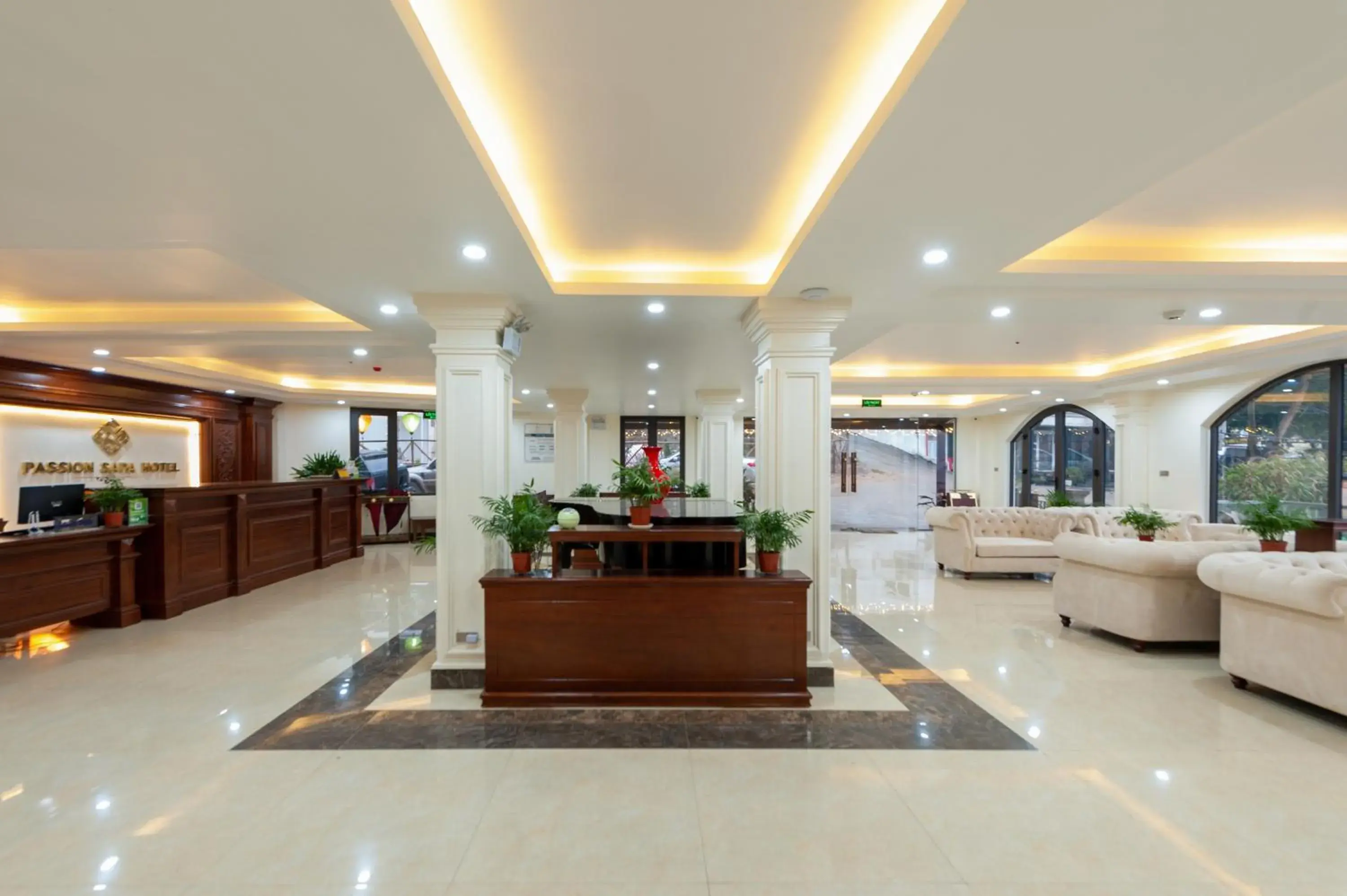 Lobby or reception in Sapa Passion Hotel & Spa Lobby or reception in Sapa Passion Hotel & Spa