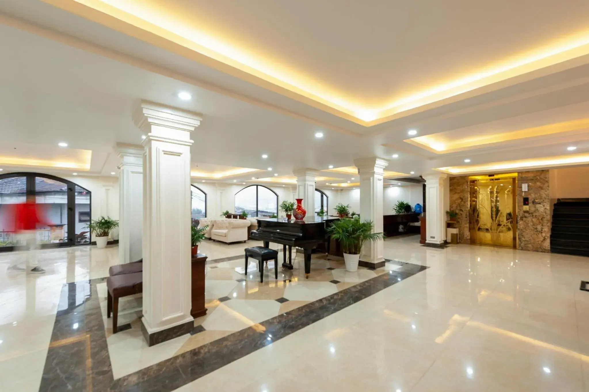 Lobby or reception in Sapa Passion Hotel & Spa Lobby or reception in Sapa Passion Hotel & Spa