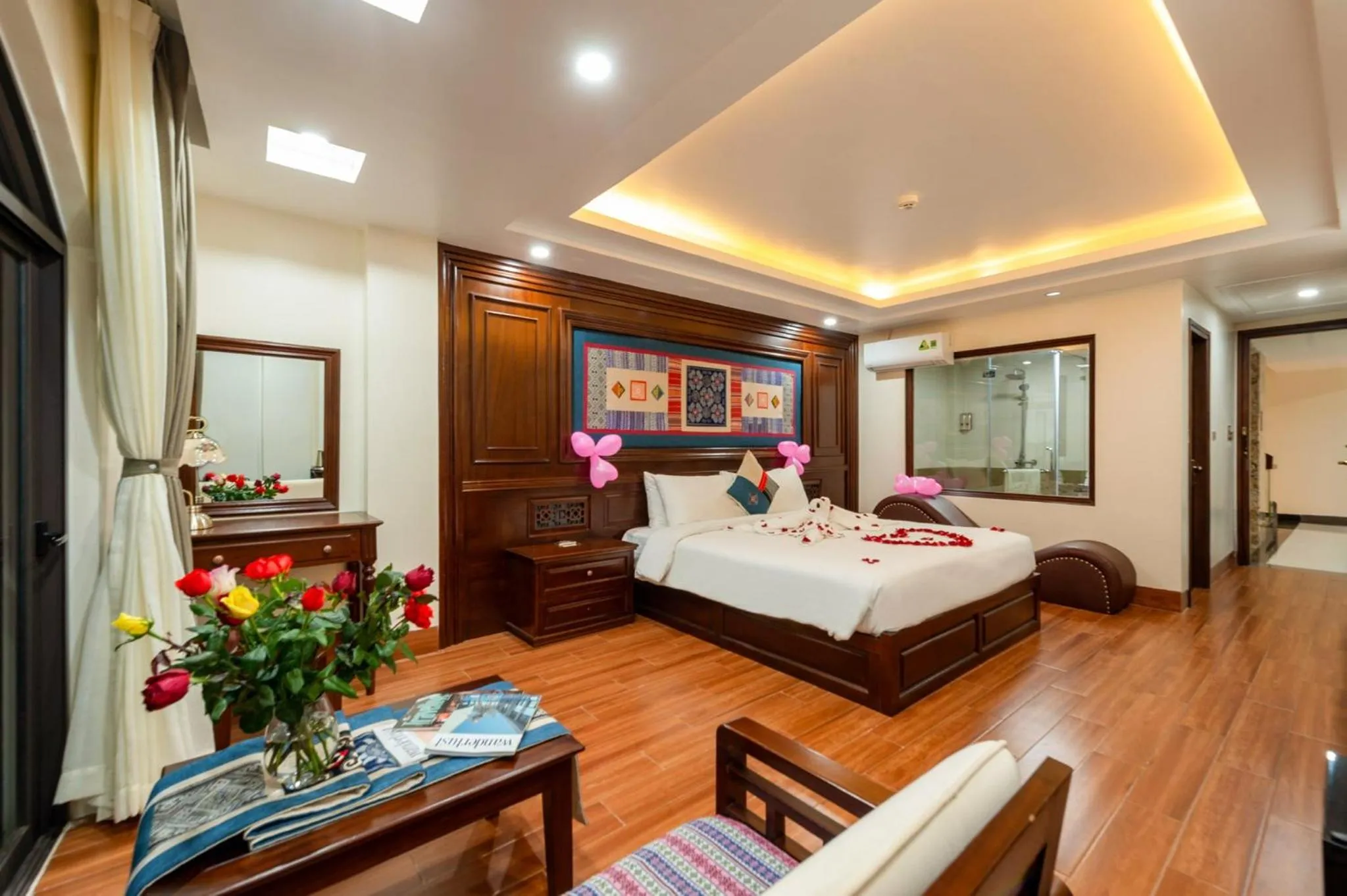 Bed in Sapa Passion Hotel & Spa