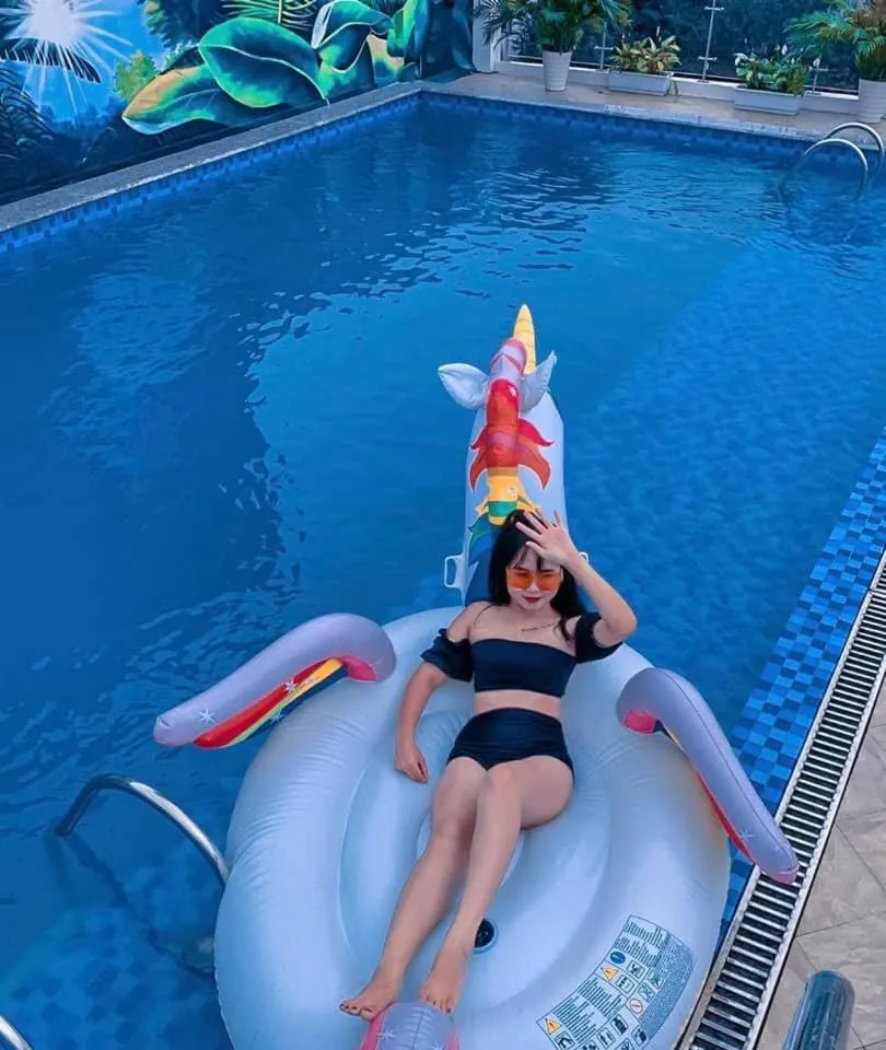 Swimming pool in Sapa Passion Hotel & Spa