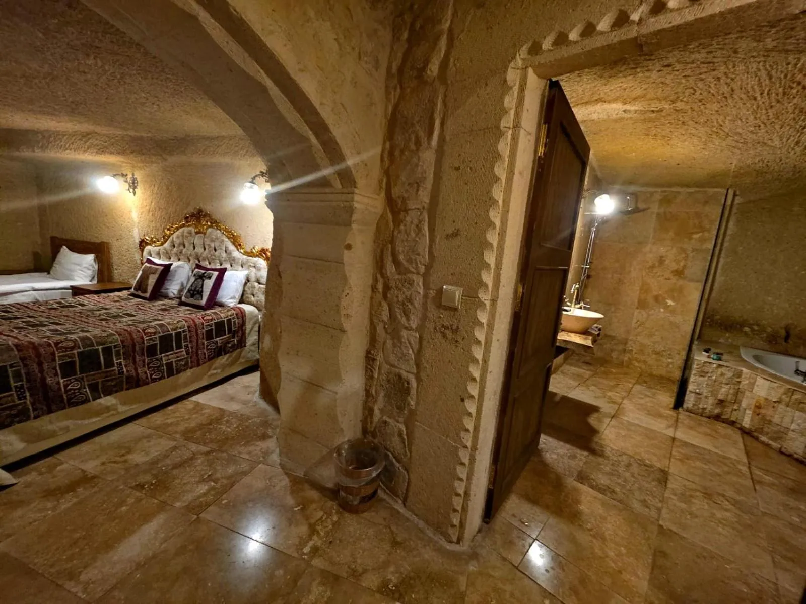 Bed in Antique House Cappadocia