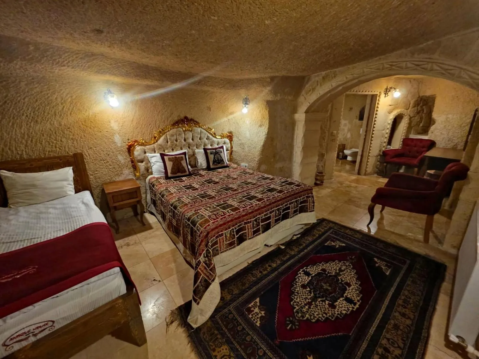 Bed in Antique House Cappadocia