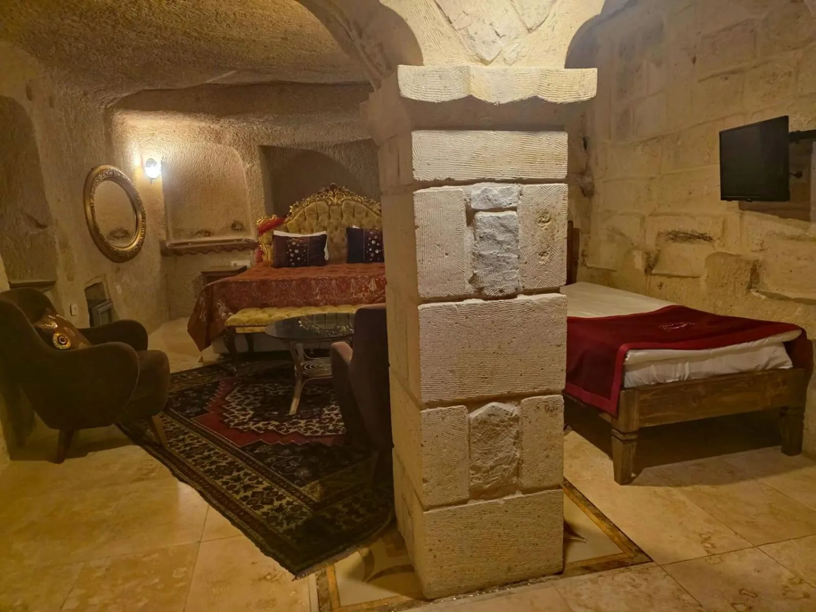 Bed in Antique House Cappadocia