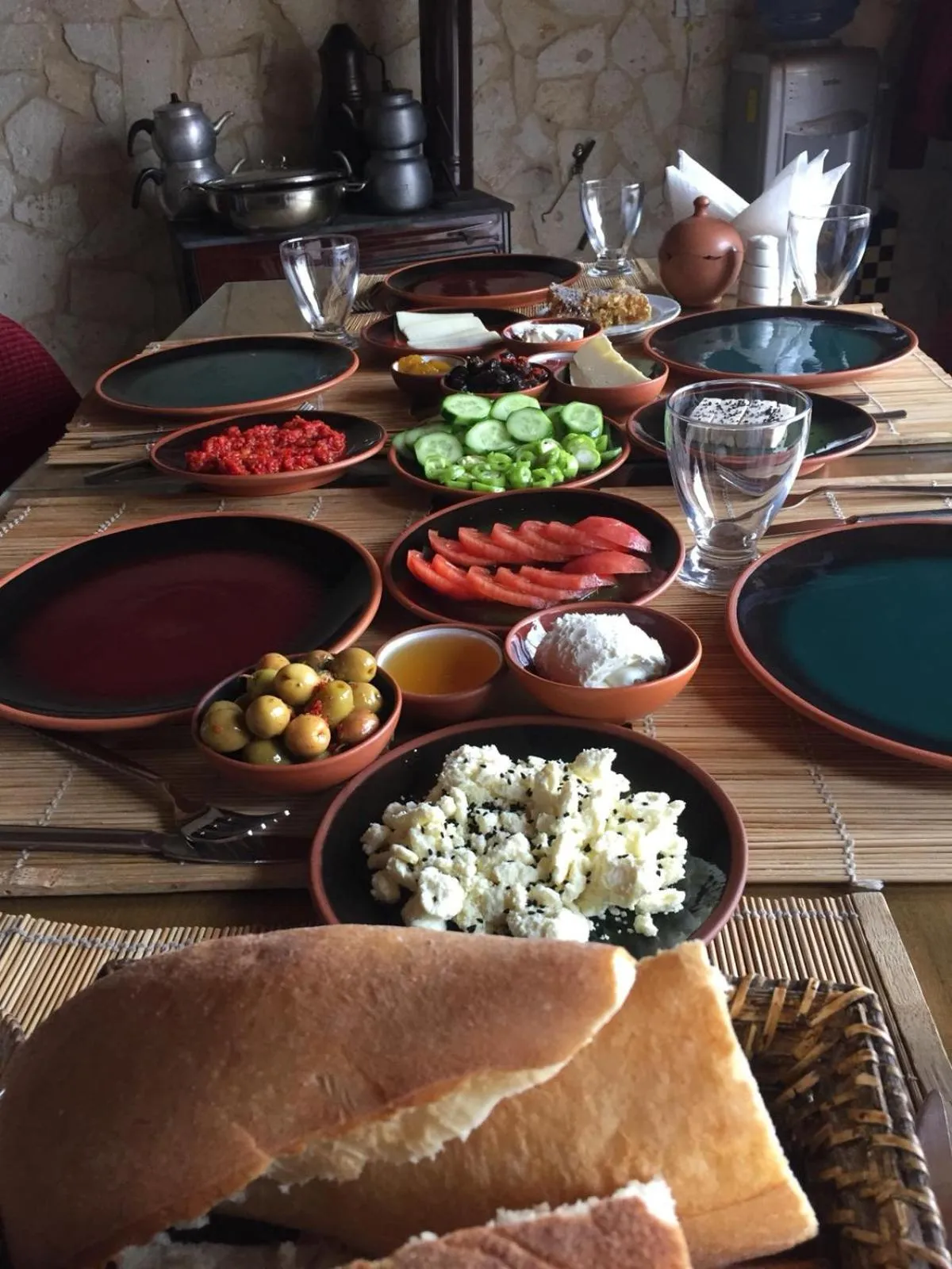 Breakfast in Antique House Cappadocia