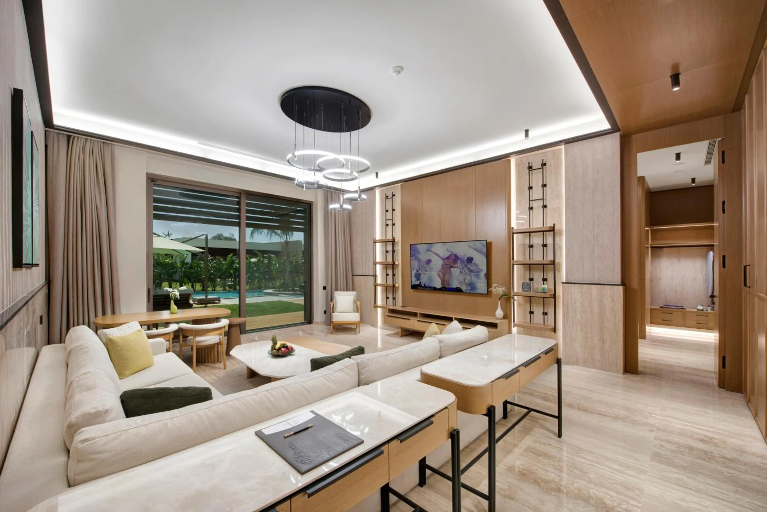 Seating area in Regnum Carya