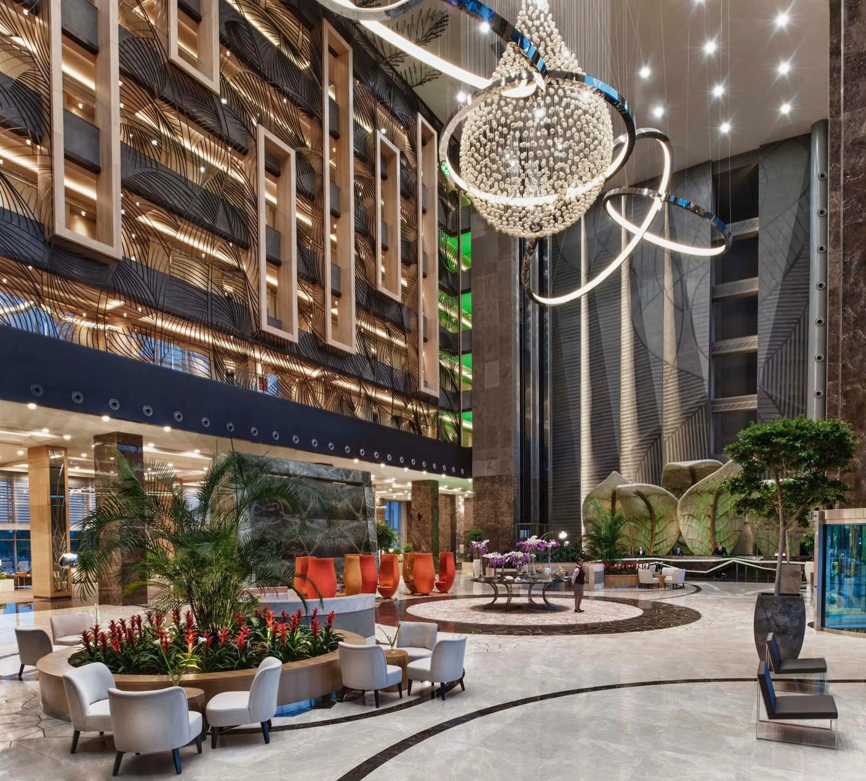 Lobby or reception in Regnum Carya Lobby or reception in Regnum Carya