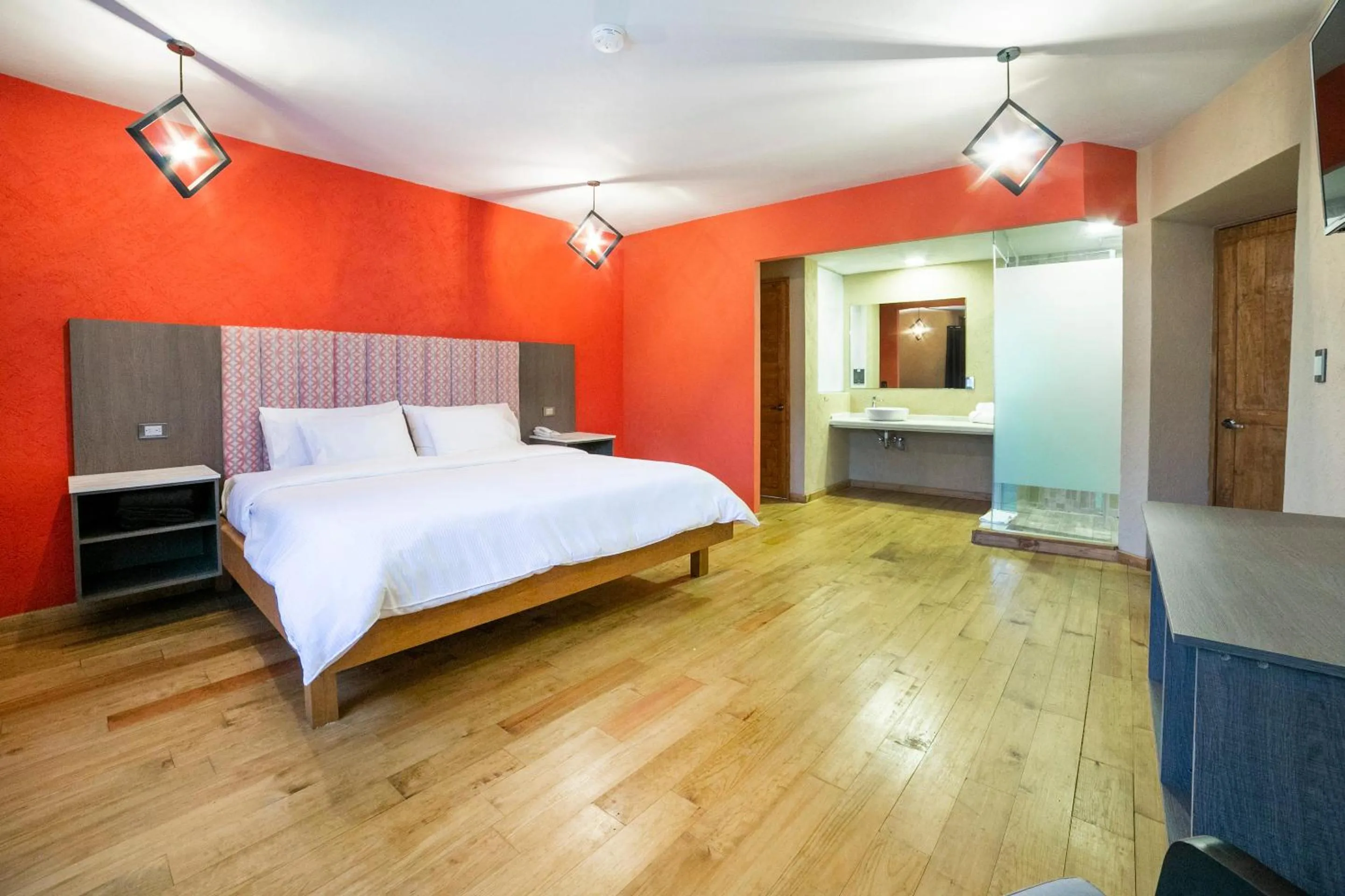 Bedroom in Capital O Collection O Casona De Minas Mineral del Monte