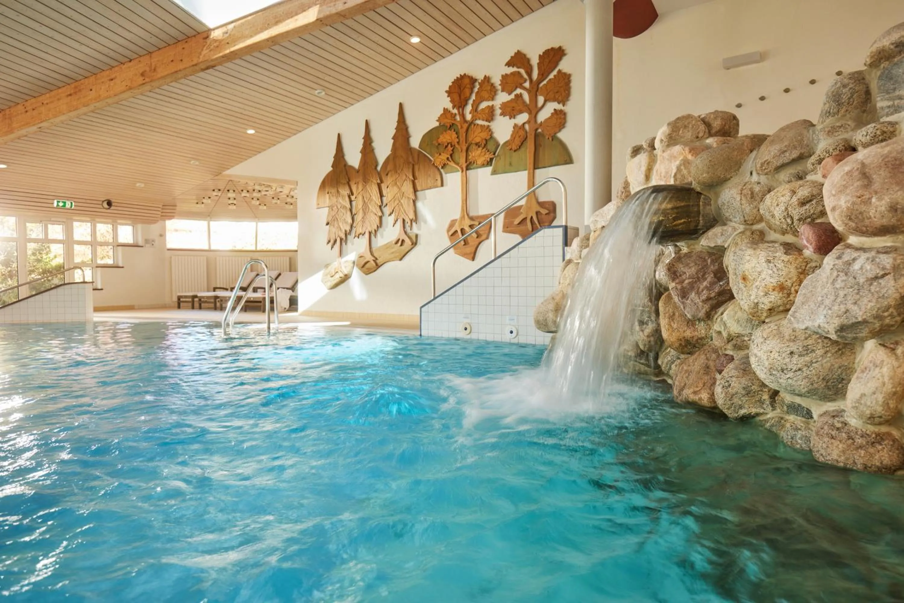 Swimming pool in Hotel Jagdhaus Wiese
