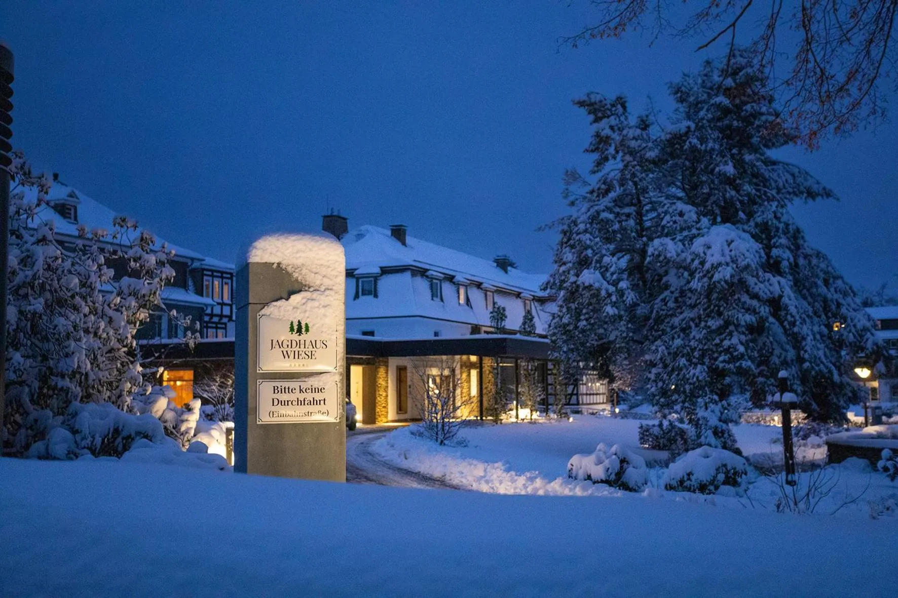 Property building in Hotel Jagdhaus Wiese