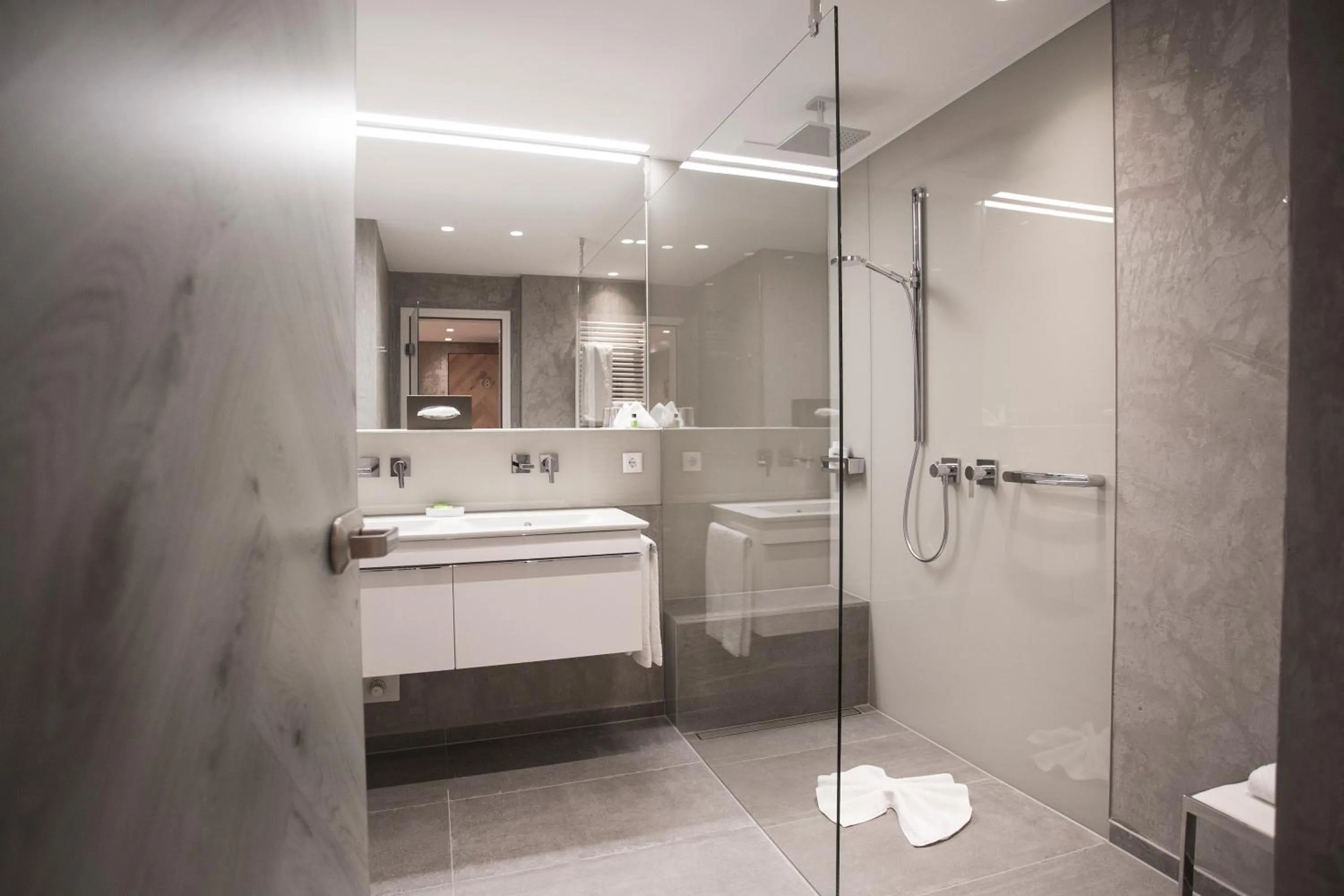 Shower in Hotel Jagdhaus Wiese