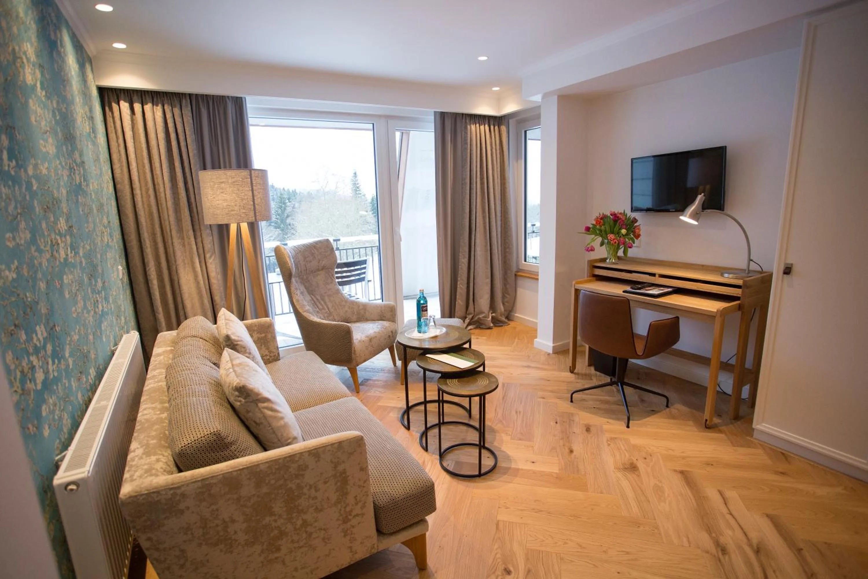 Living room in Hotel Jagdhaus Wiese