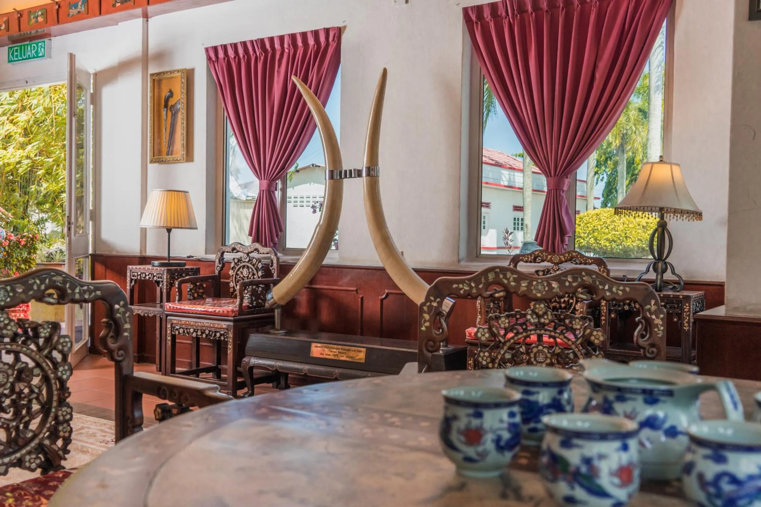 Lobby or reception in Shah's Beach Resort Melaka