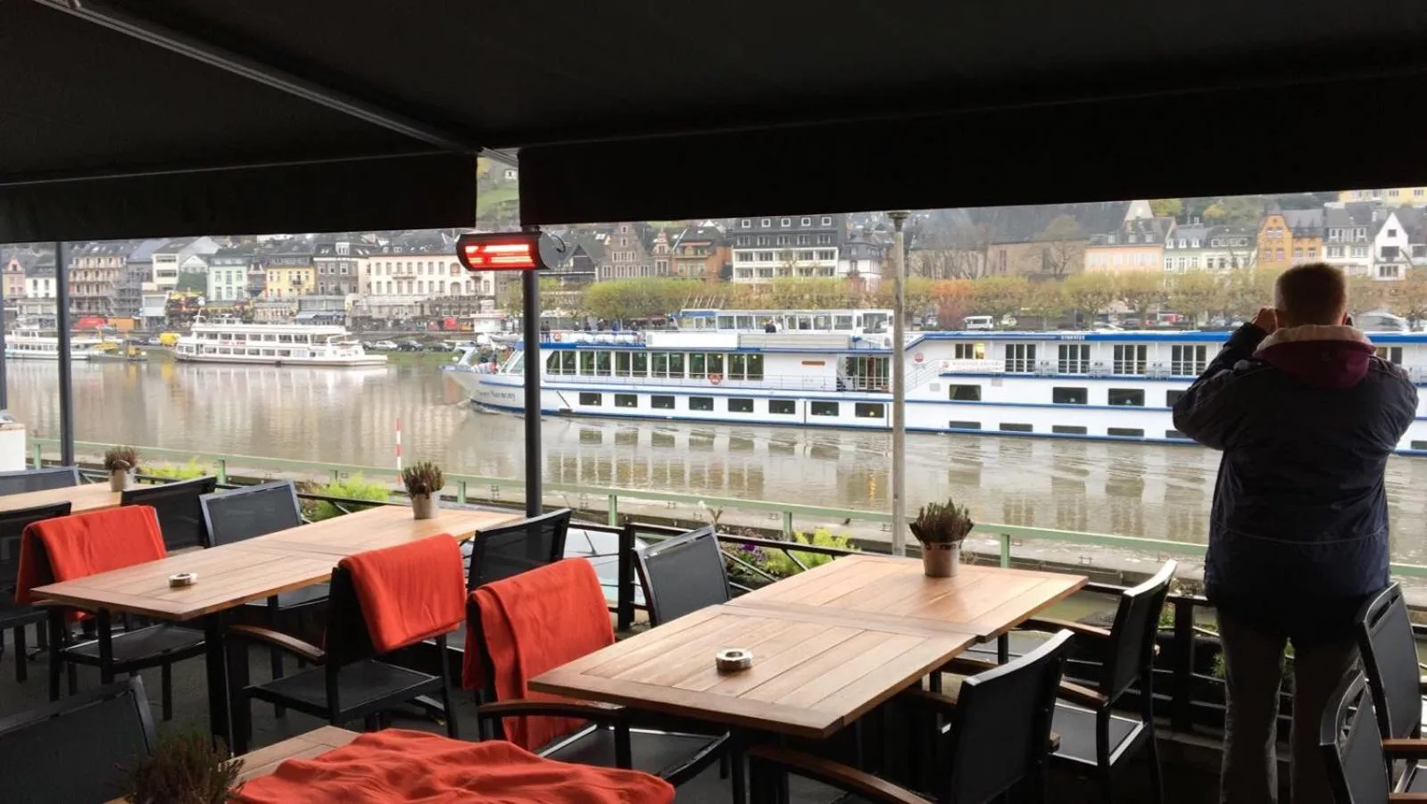 Balcony/Terrace in Hotel am Hafen