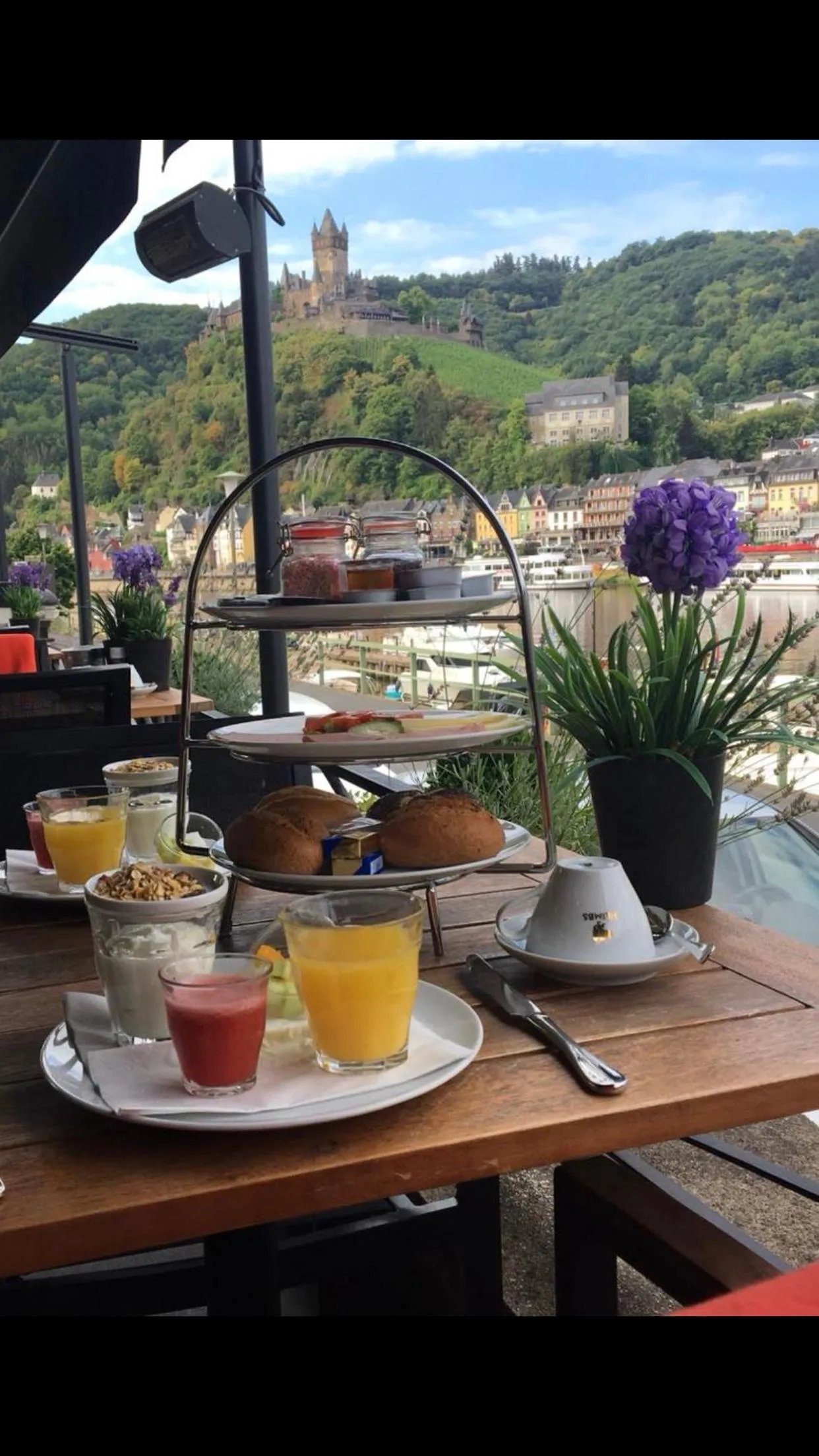 Balcony/Terrace in Hotel am Hafen