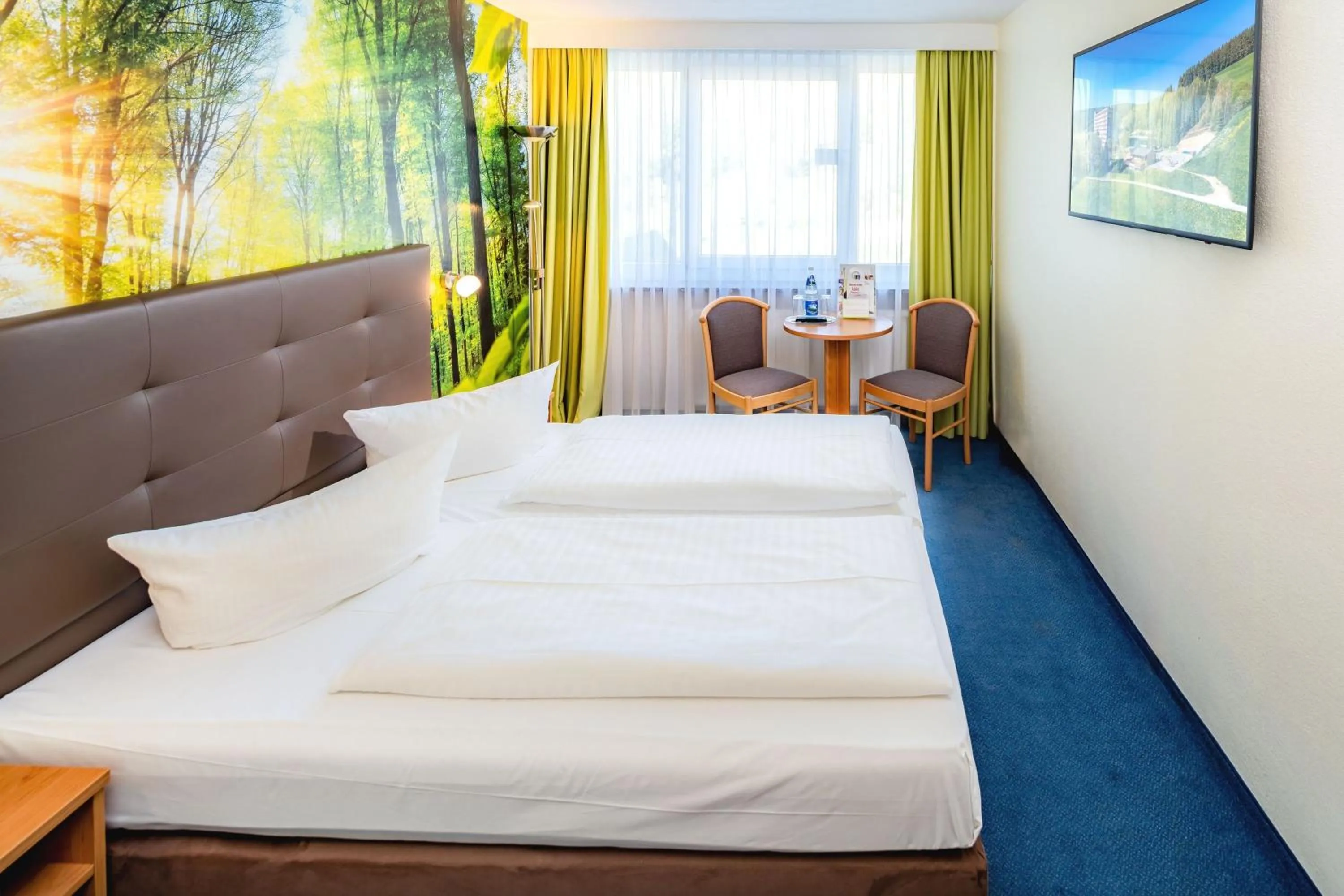 Photo of the whole room, Bed in AHORN Hotel Am Fichtelberg