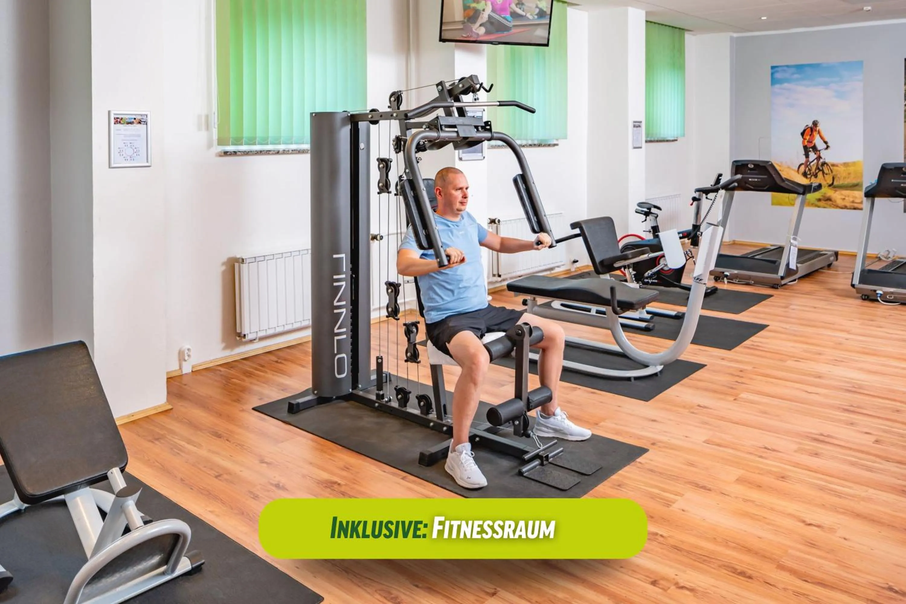 Fitness centre/facilities in AHORN Hotel Am Fichtelberg