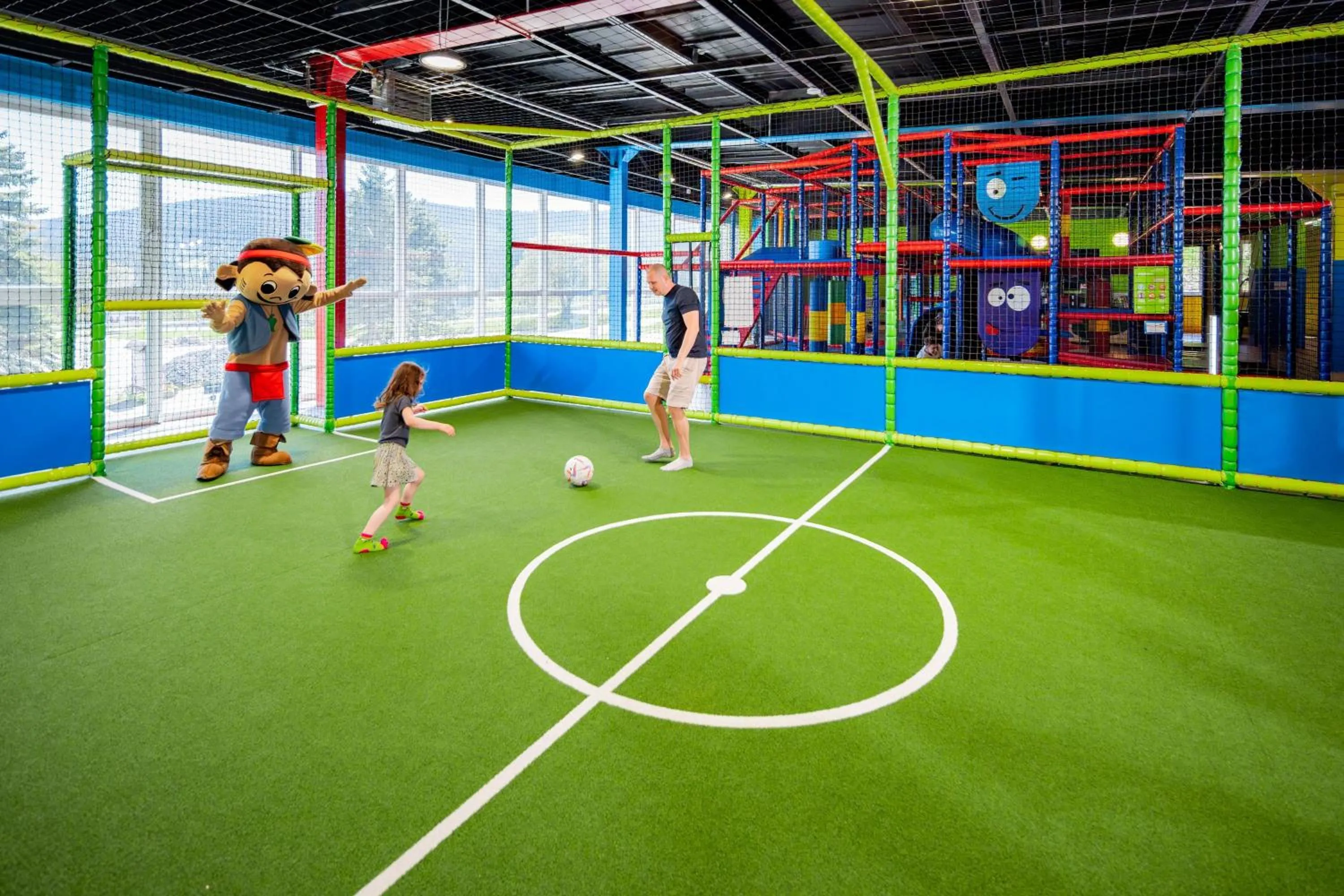Children play ground in AHORN Hotel Am Fichtelberg