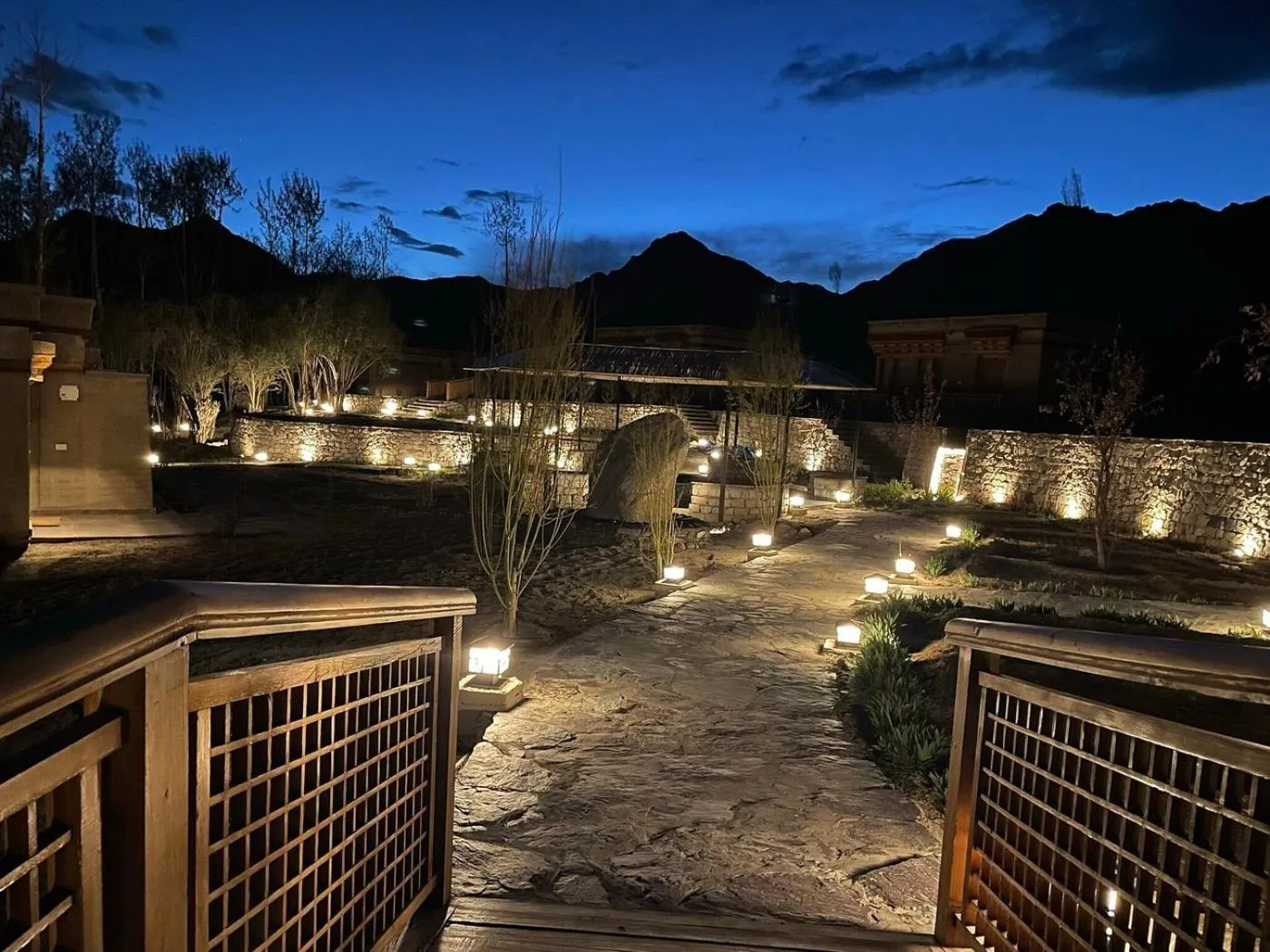 Property building in Ladakh Eco Resort