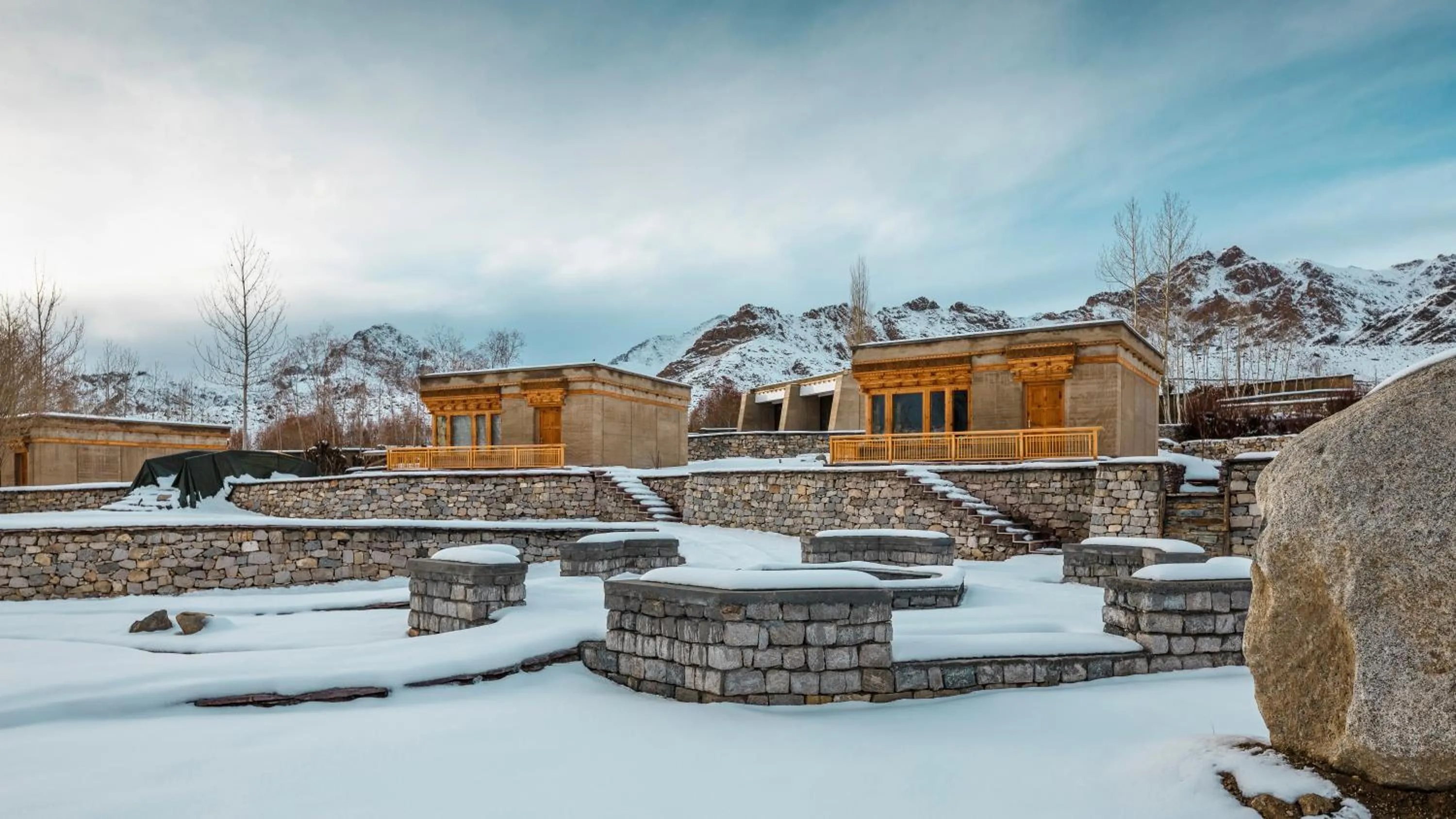 Property building in Ladakh Eco Resort