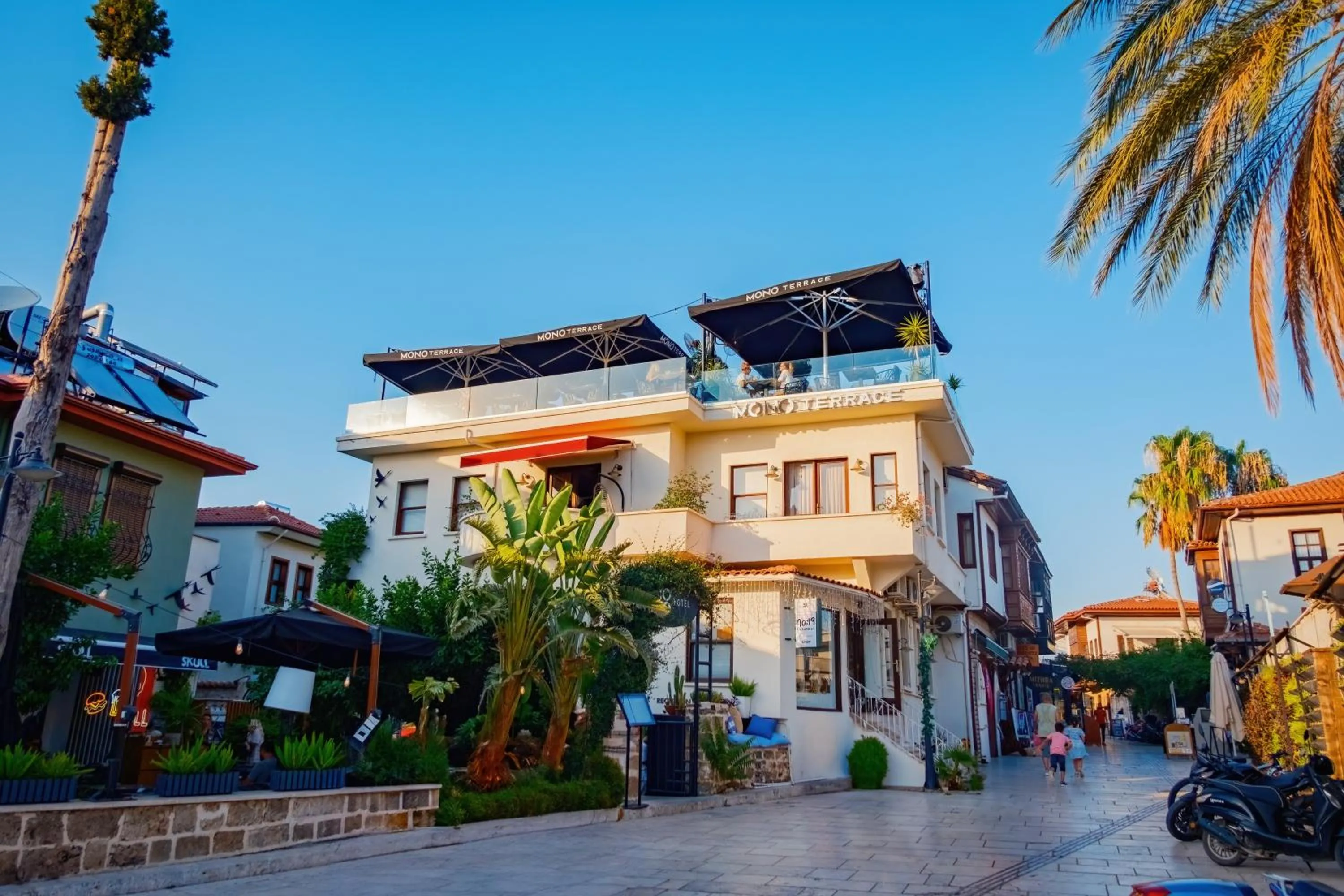 Property building in Mono Hotel