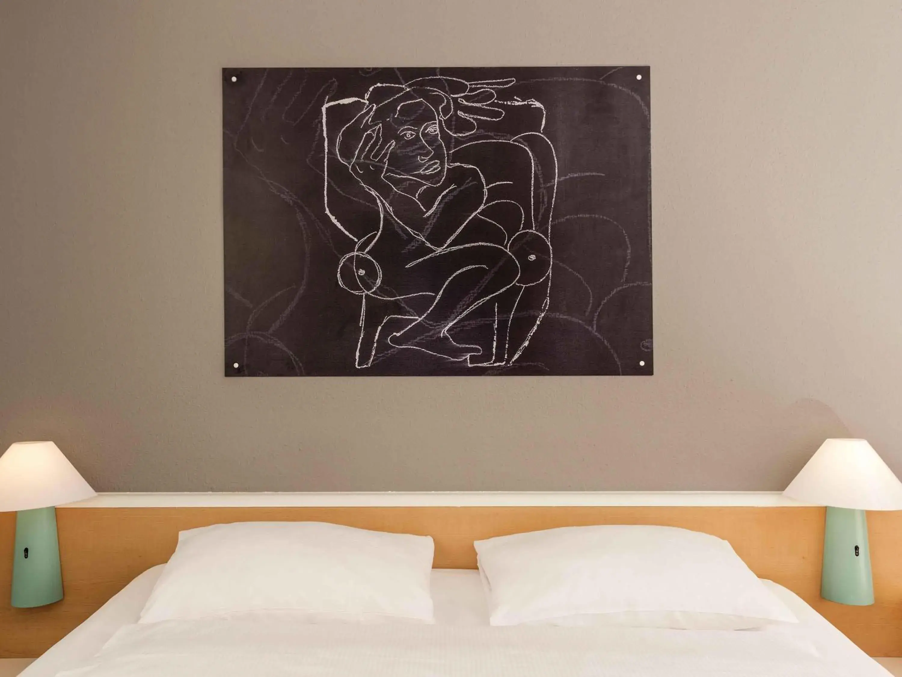 Bedroom in ibis Berlin City Nord Bedroom in ibis Berlin City Nord