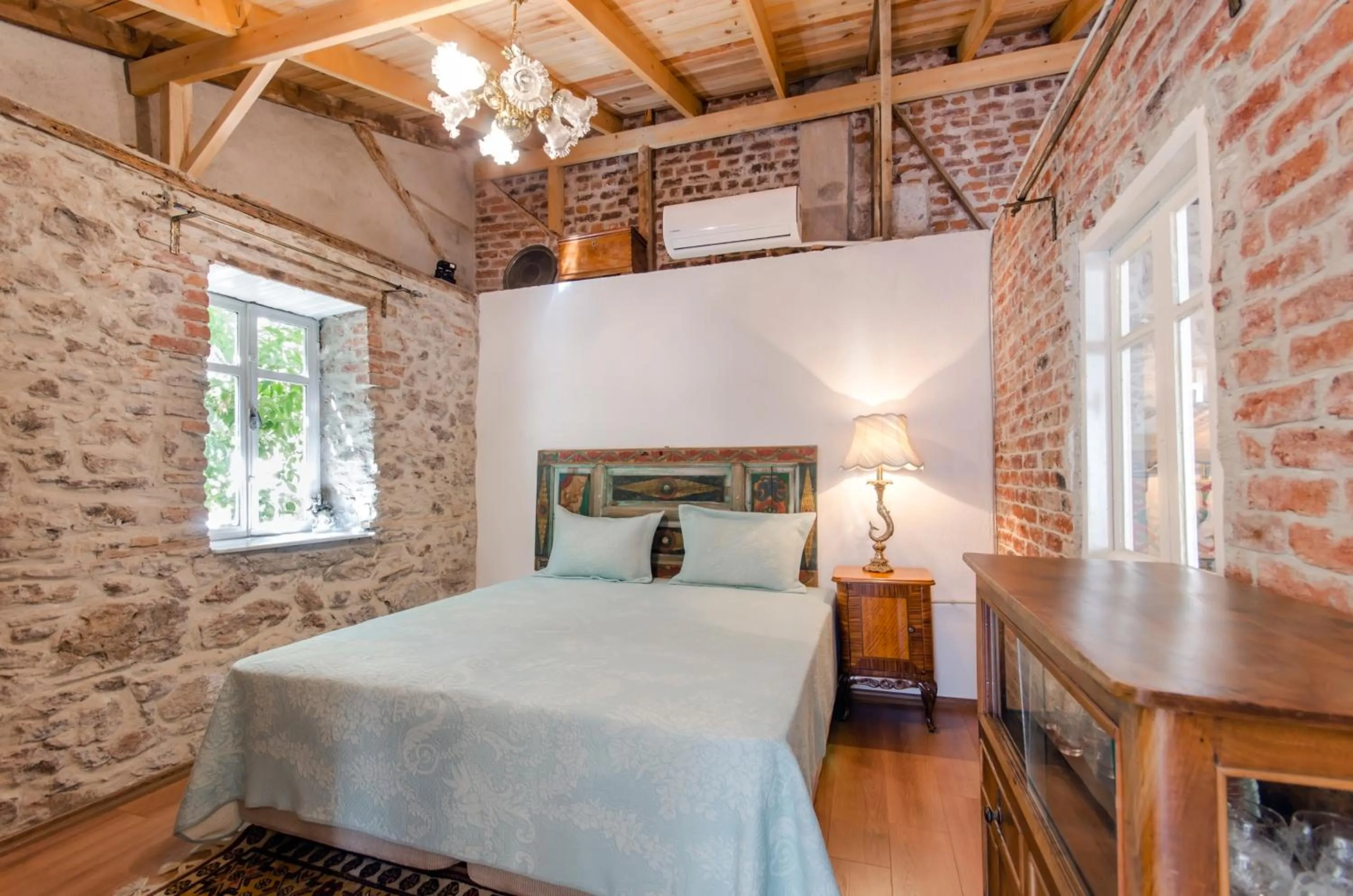 Bedroom, Bed in Iconic Stone Houses