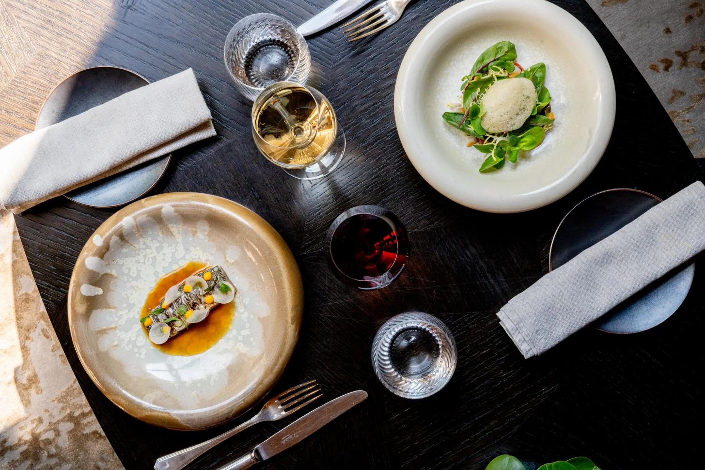 Food and drinks in Maison Villeroy