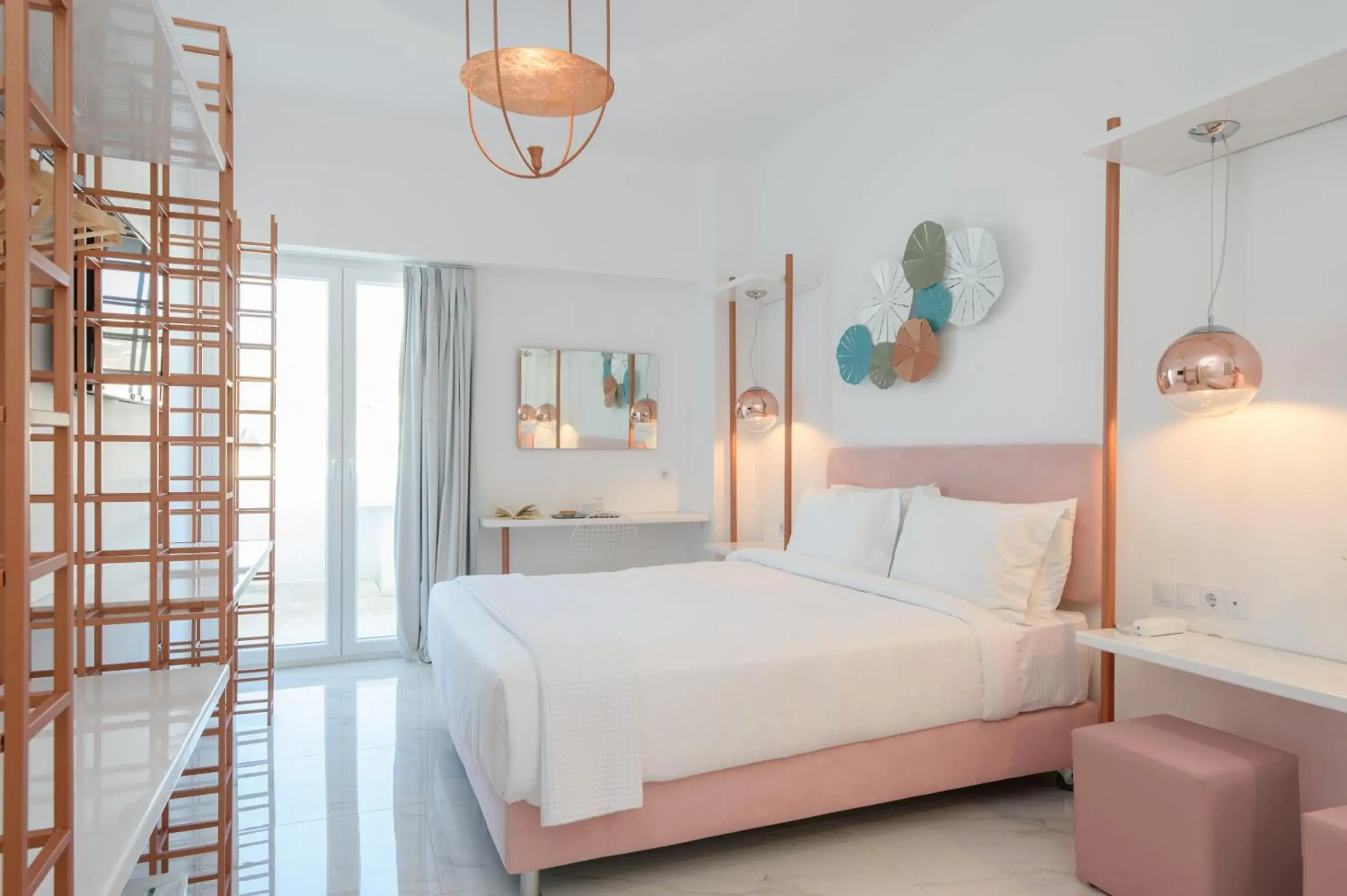 Triple Room with City View in Nama Hotel Tinos Triple Room with City View in Nama Hotel Tinos