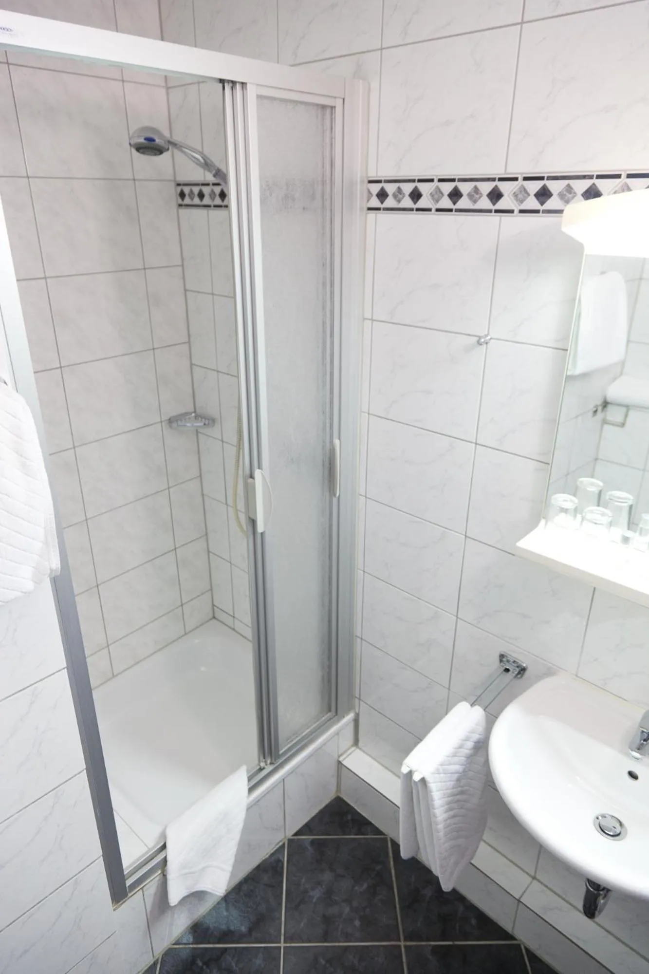 Bathroom in Hotel Rubin