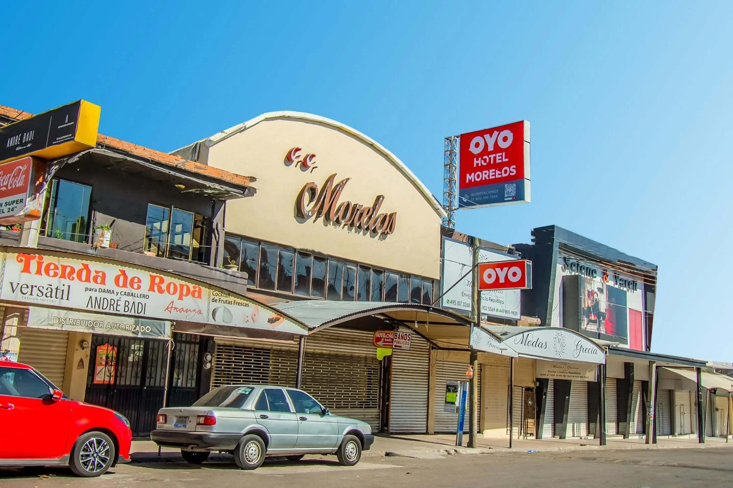 Facade/entrance in OYO Hotel Morelos, Villa Hidalgo