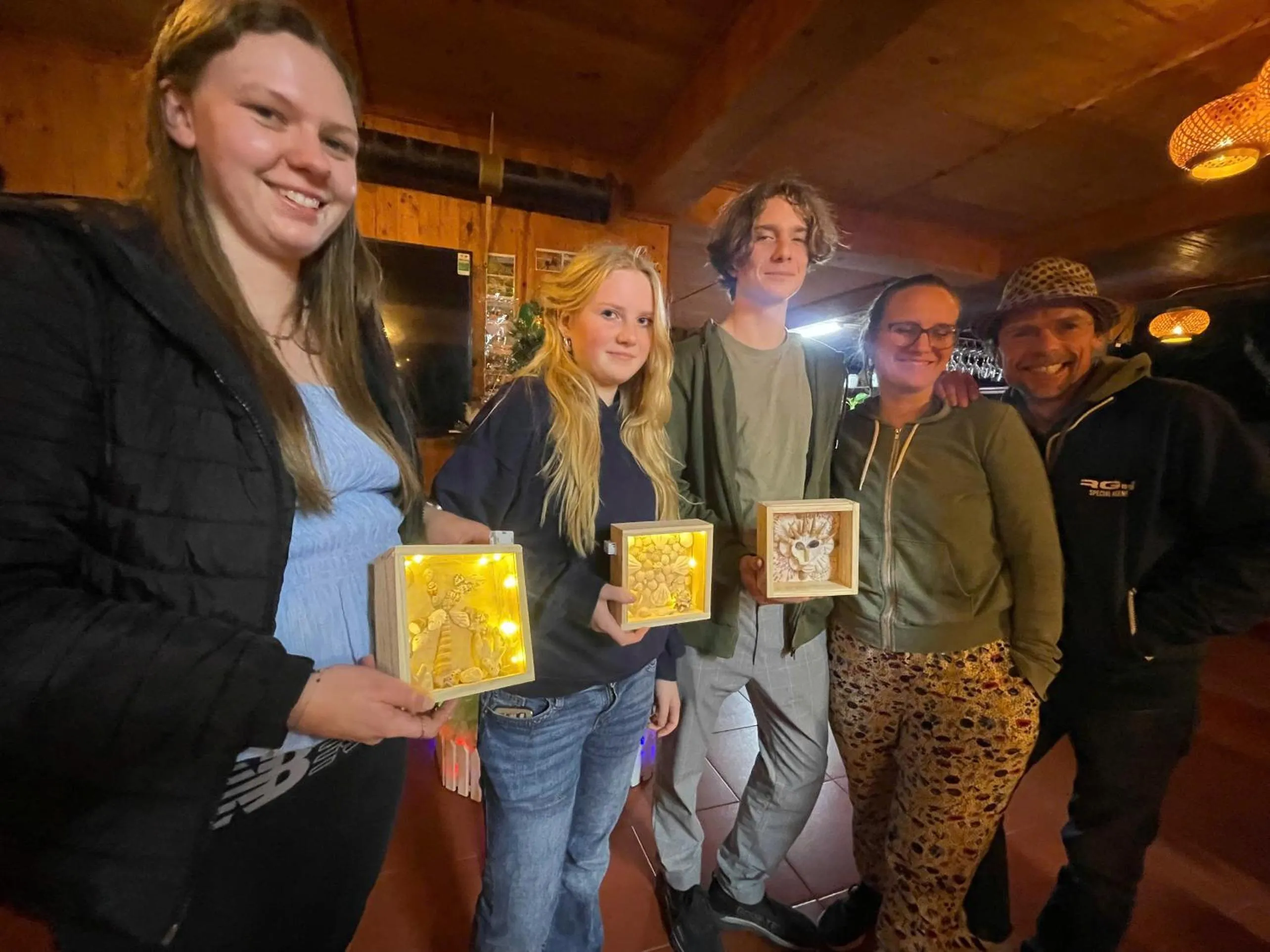 People in Lan Homestay