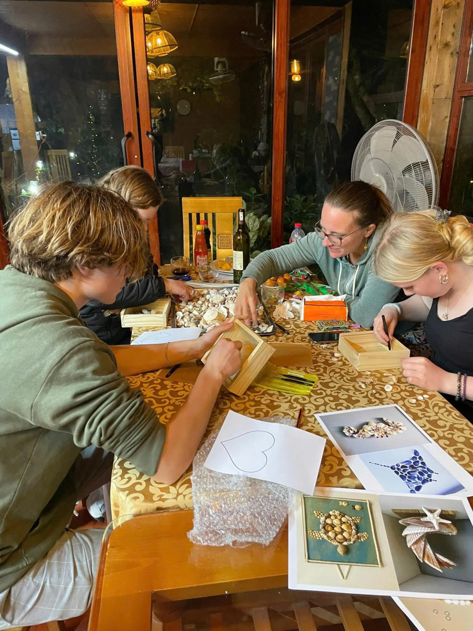 People in Lan Homestay