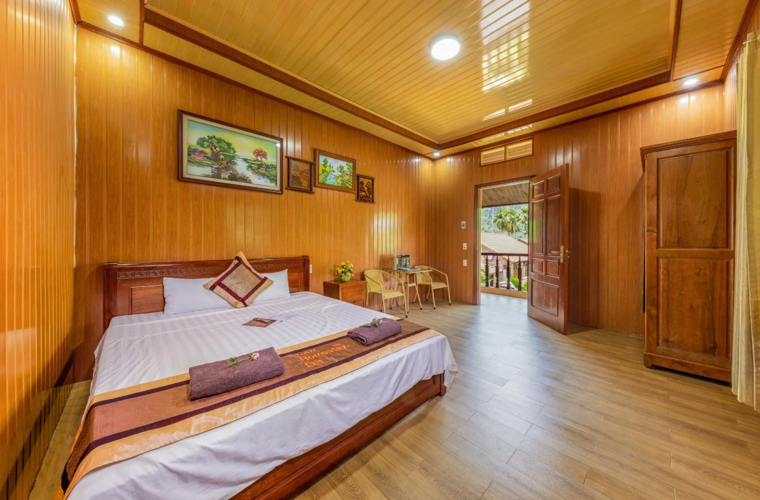Property building, Bed in Lan Homestay