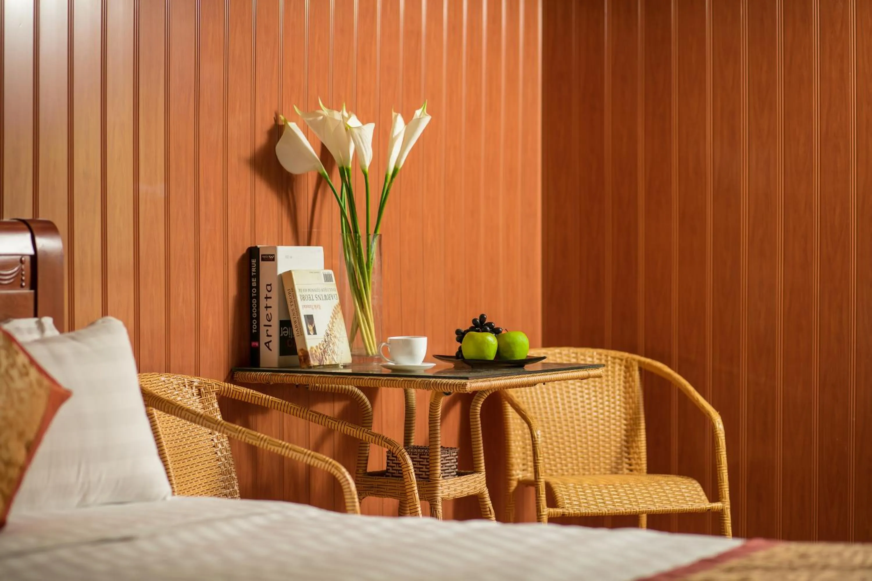 Living room, Bed in Lan Homestay