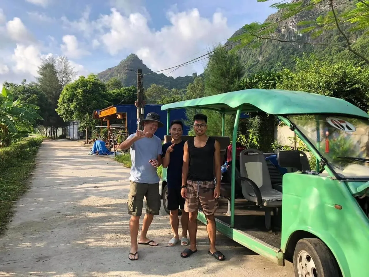 Staff in Lan Homestay