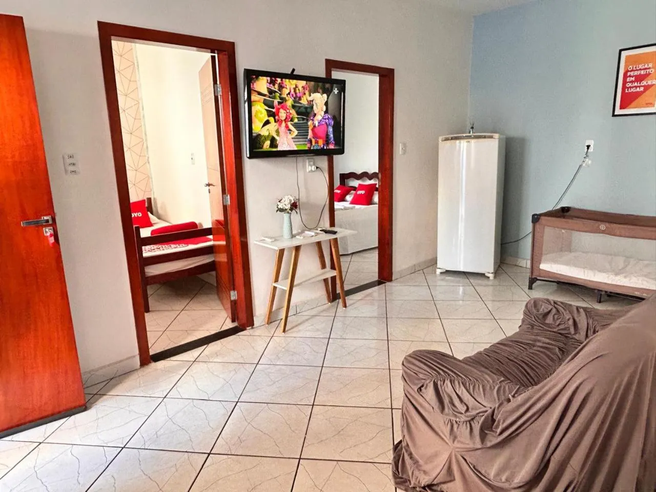 Bedroom, Bed in OYO Pousada Paraná, Cuiabá