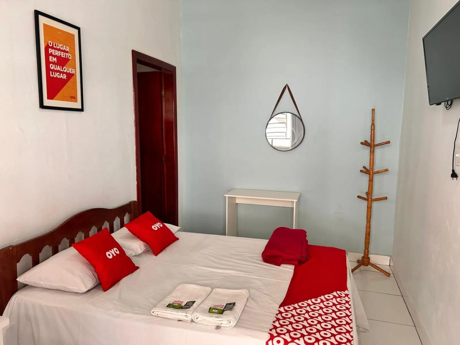 Bedroom, Bed in OYO Pousada Paraná, Cuiabá