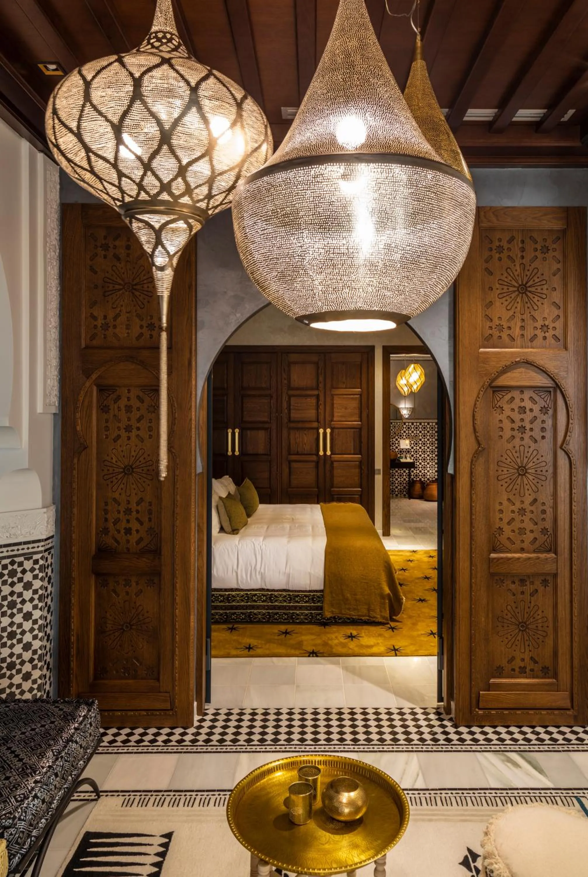 Bed in Villa Geba Boutique Hotel