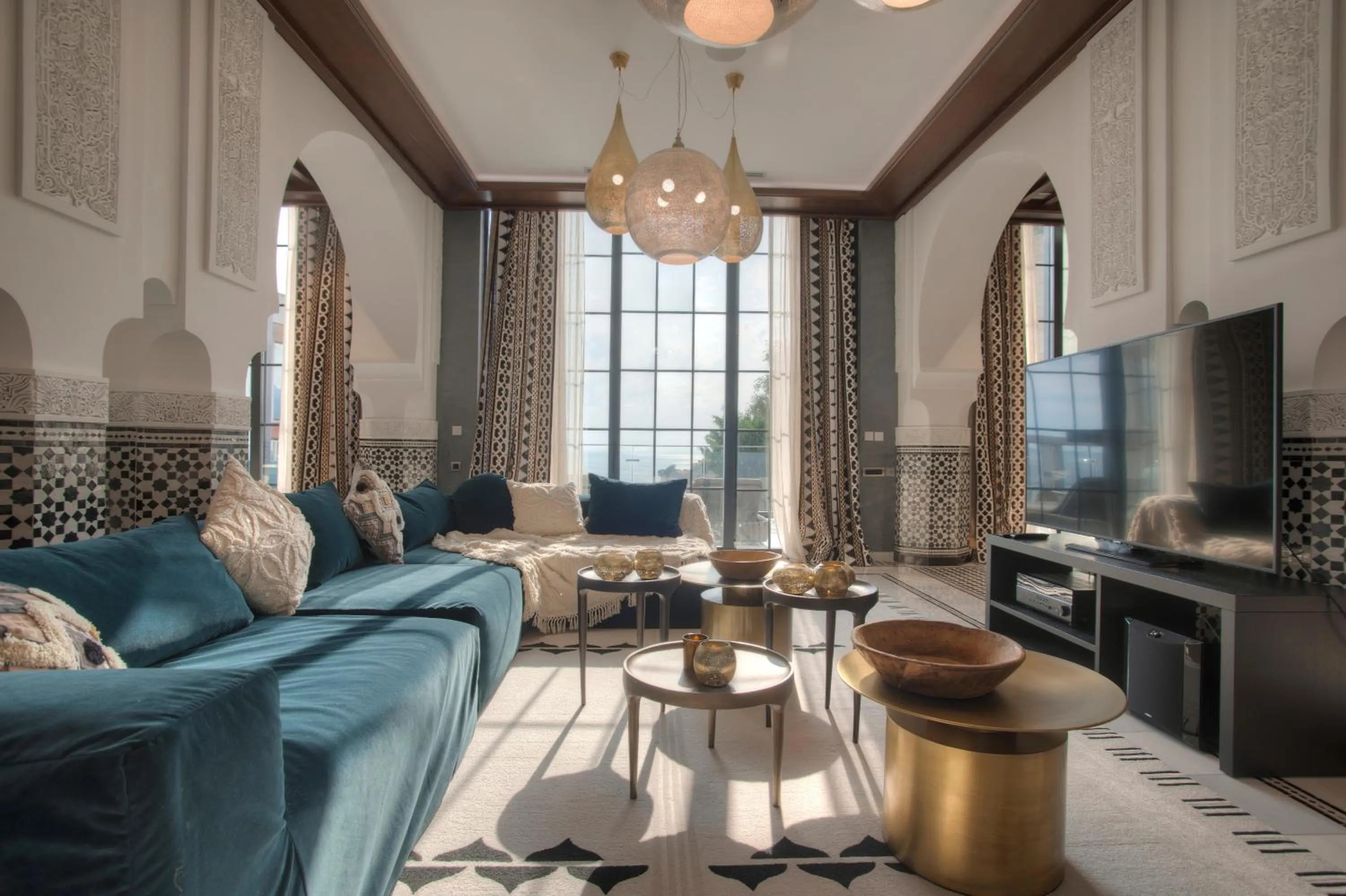 TV and multimedia in Villa Geba Boutique Hotel