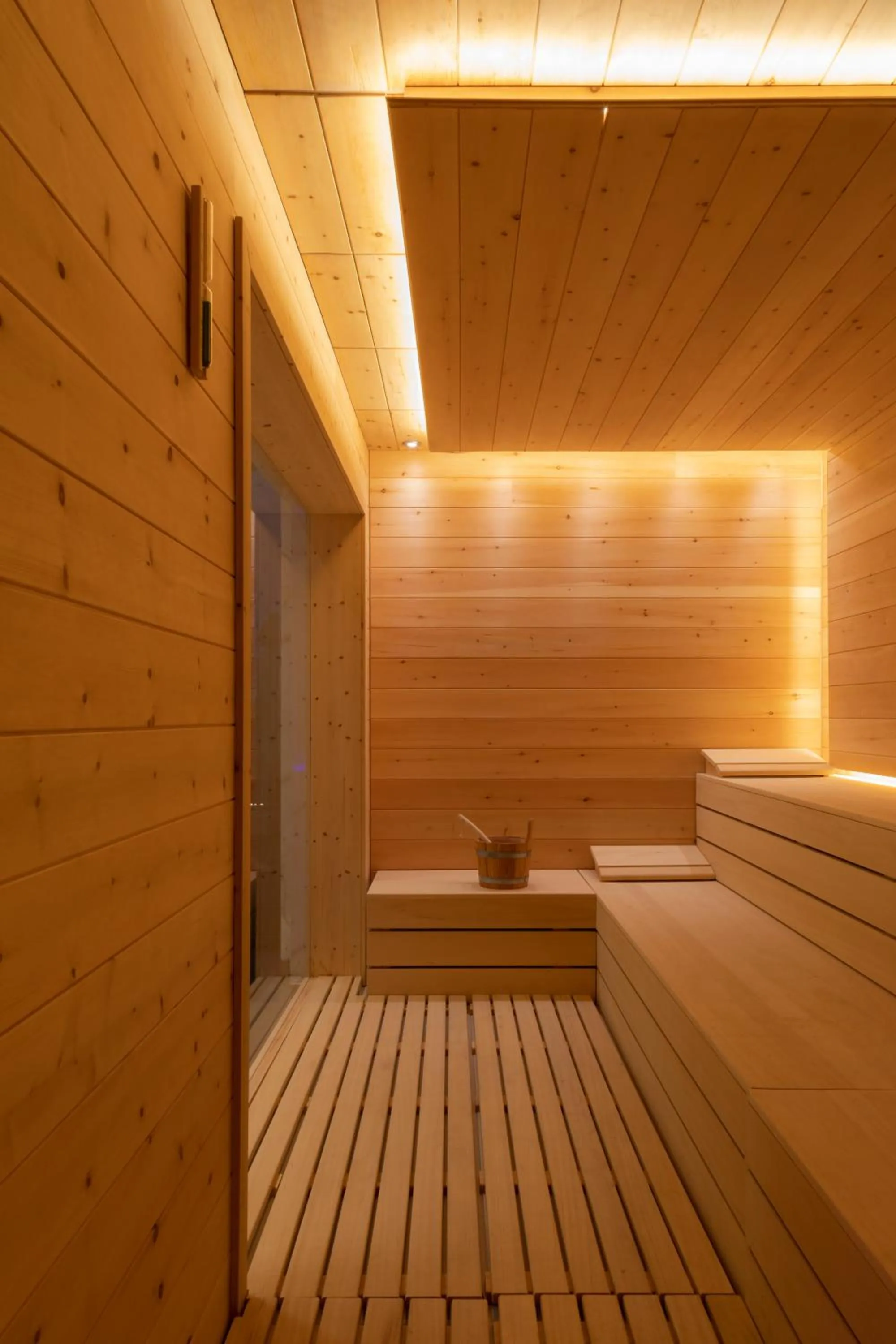 Sauna in Villa Geba Boutique Hotel