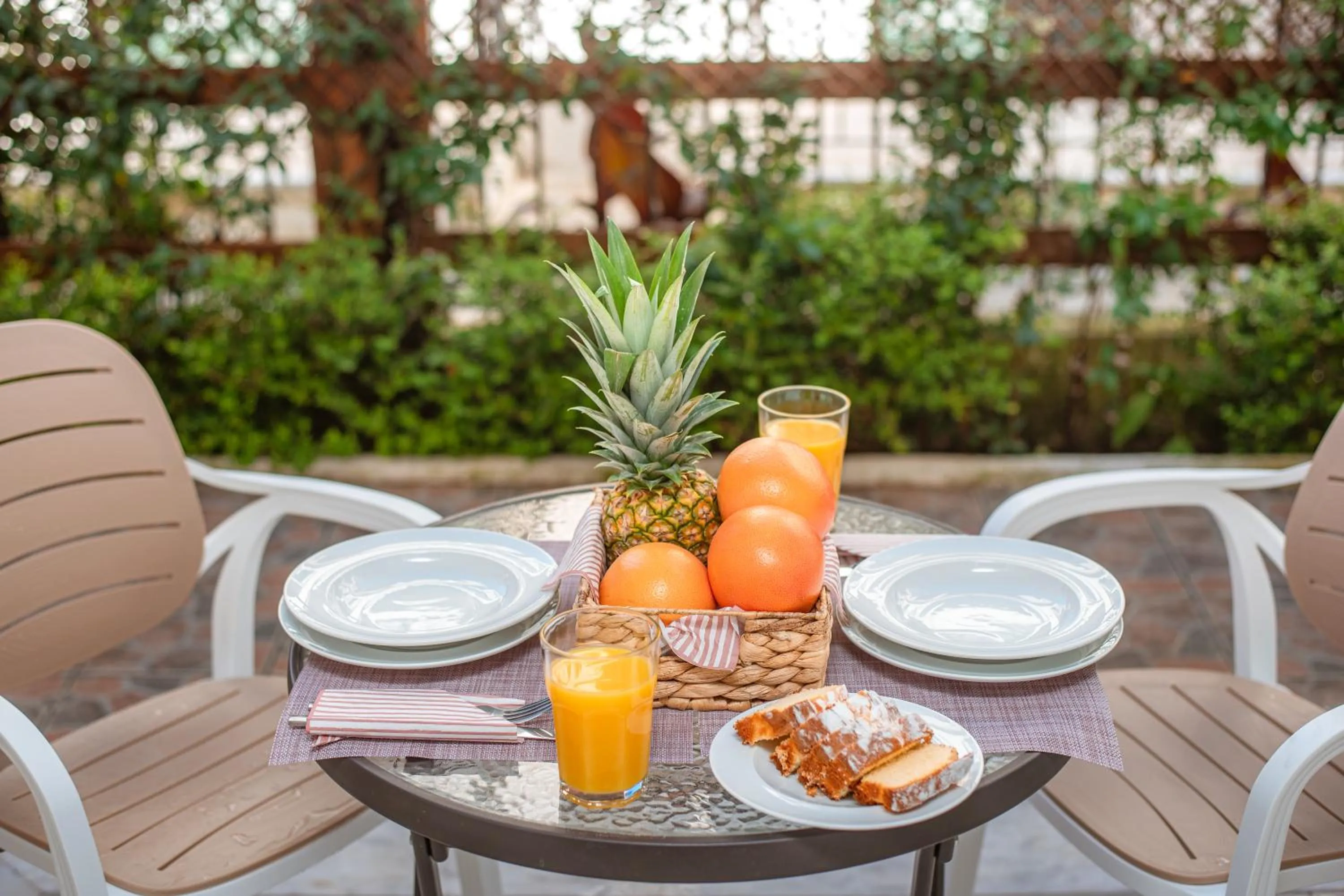 Balcony/Terrace in KORINA APART HOTEL KAVOS