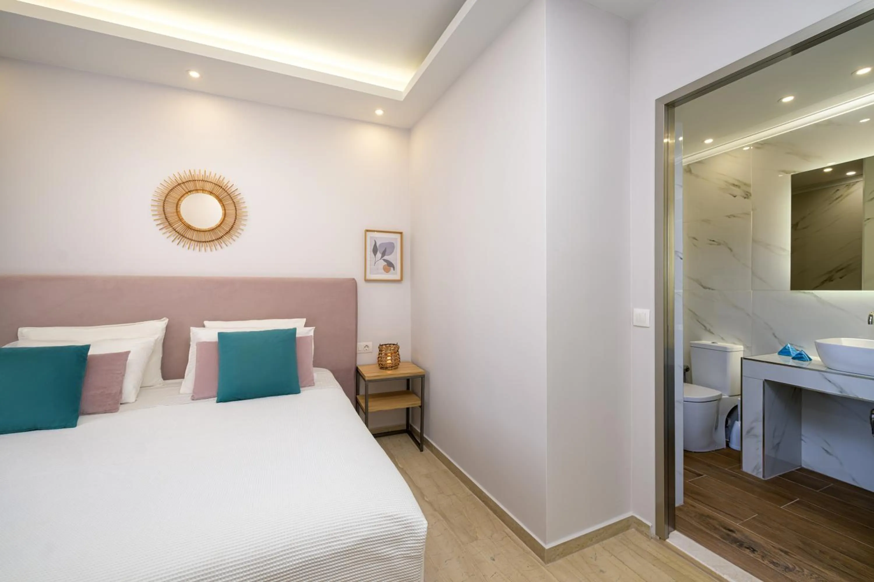 Bedroom, Bed in KORINA APART HOTEL KAVOS