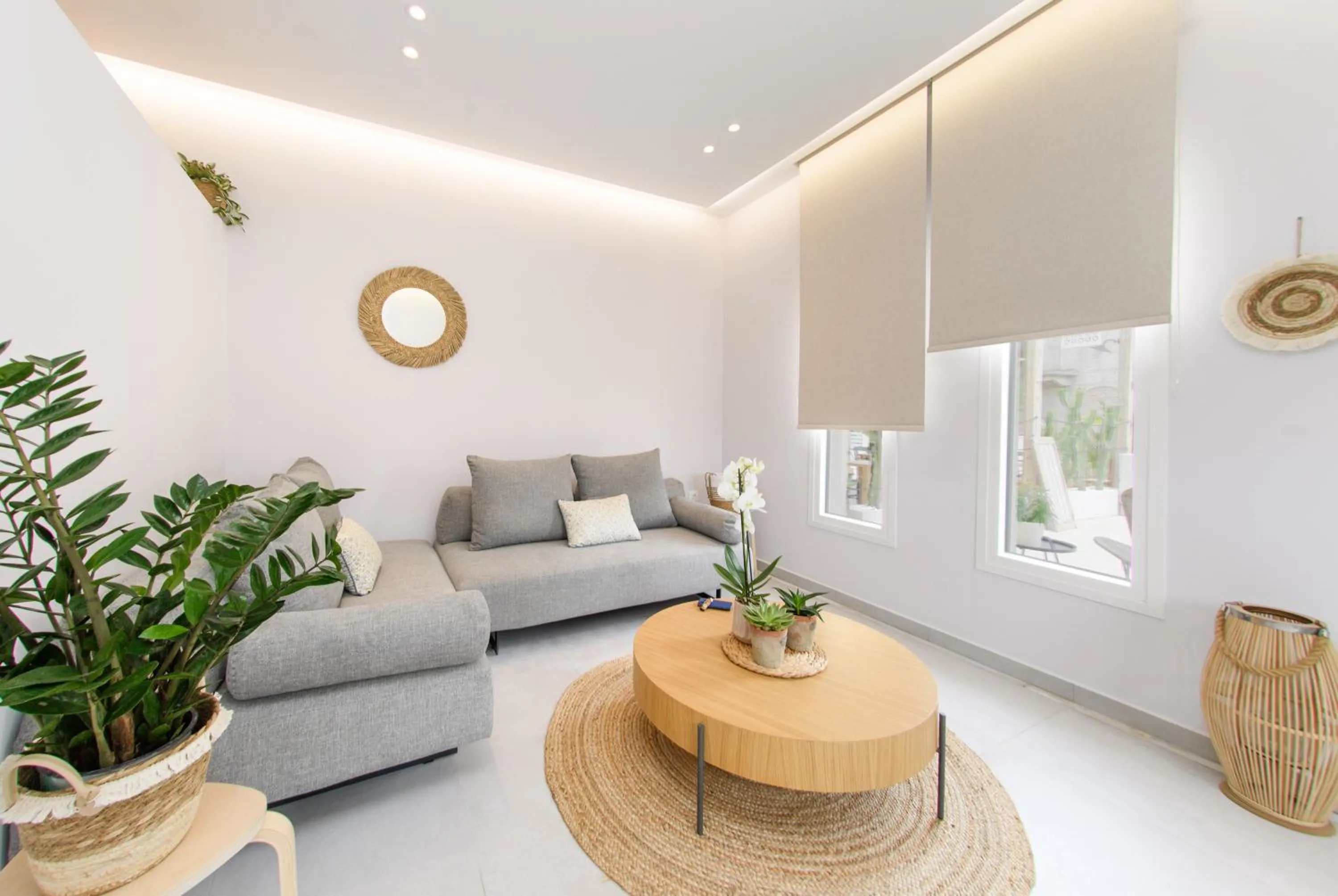 Living room in KORINA APART HOTEL KAVOS