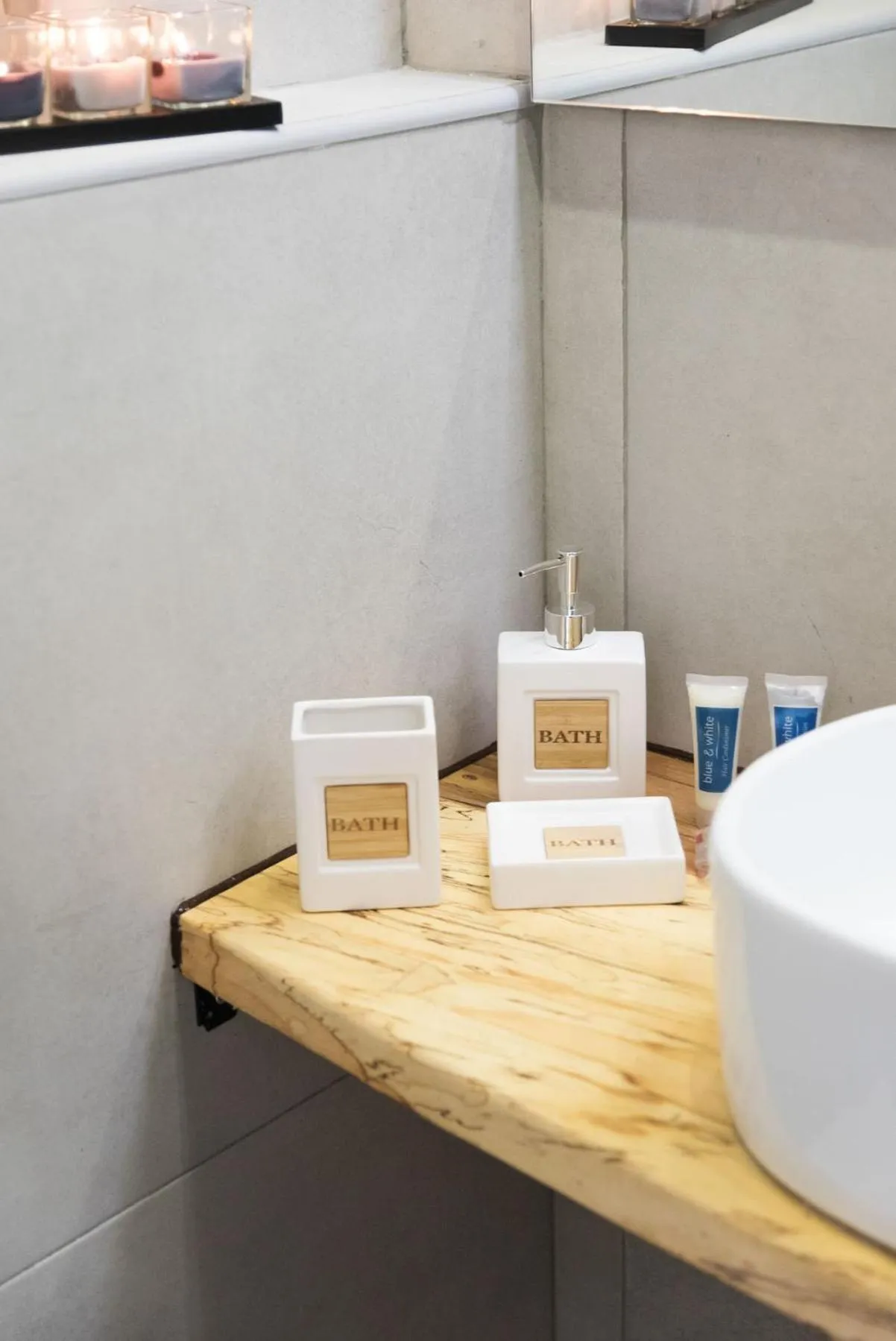 Bathroom in KORINA APART HOTEL KAVOS