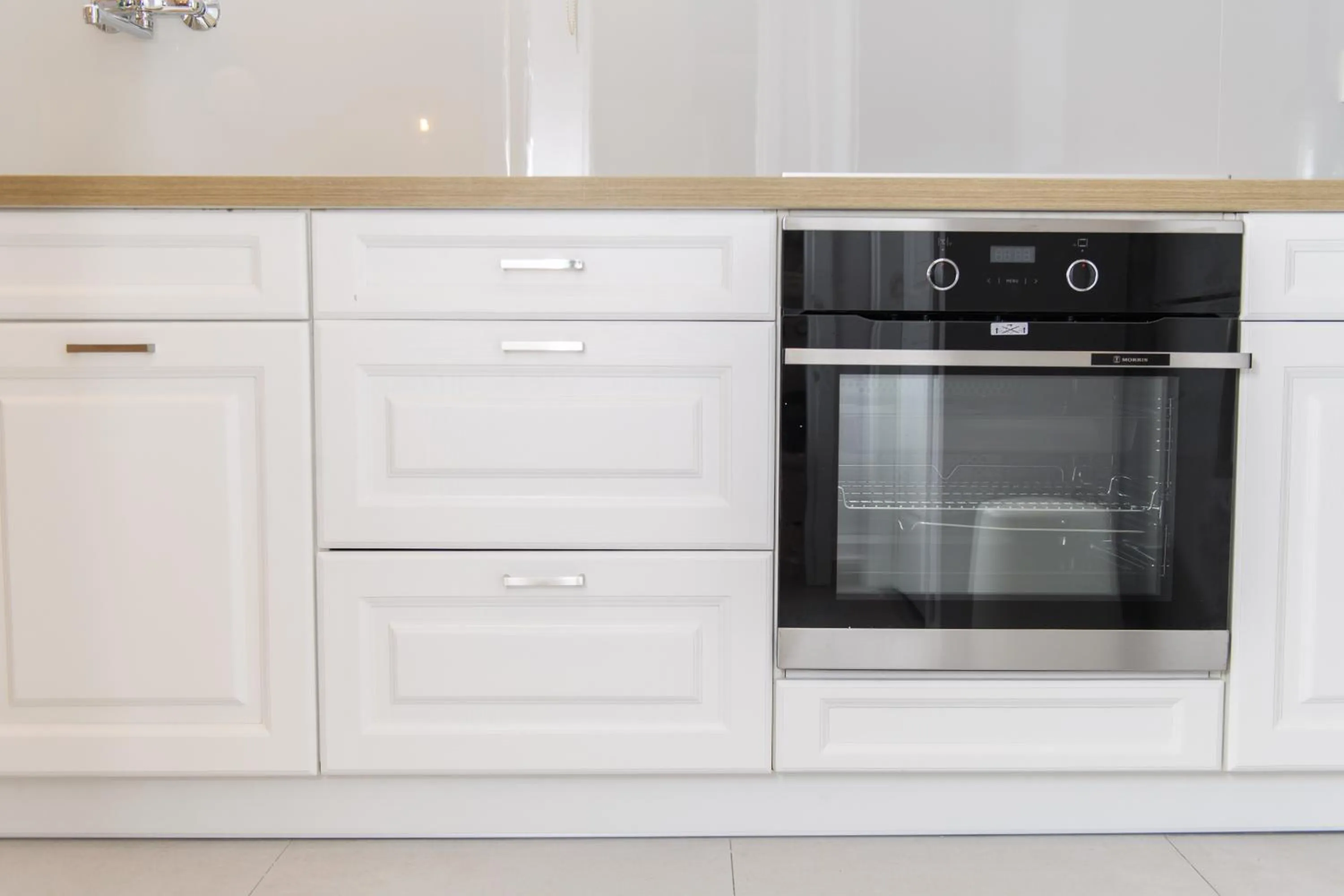 Kitchen or kitchenette in KORINA APART HOTEL KAVOS